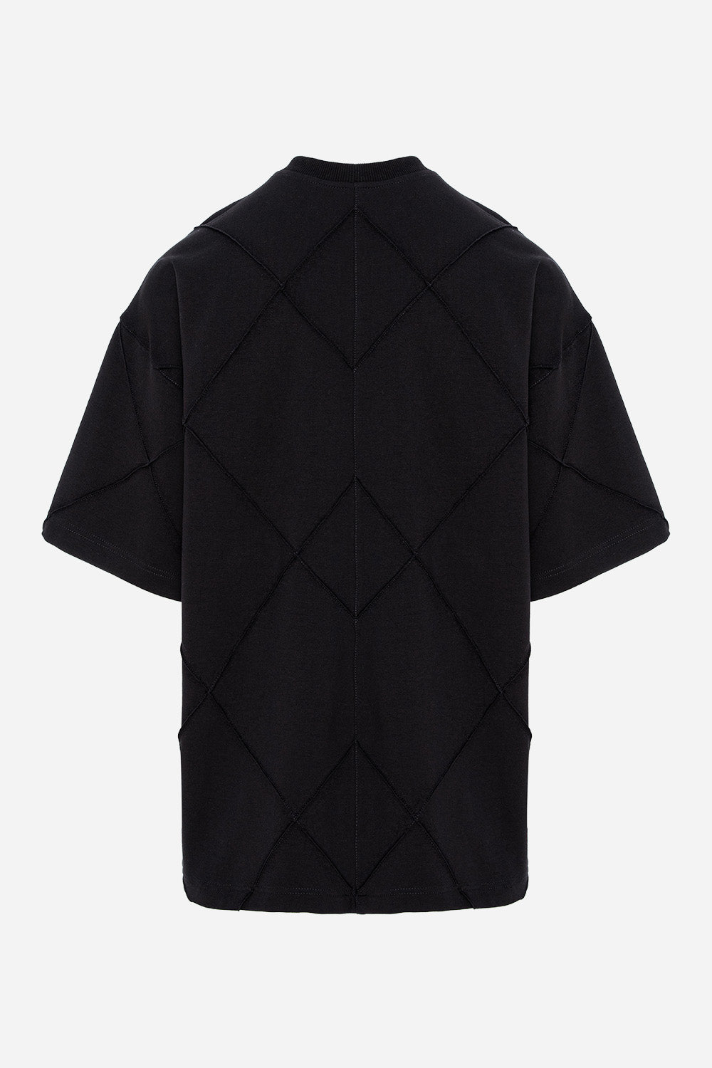 Diamond Oversized Black T-shirt