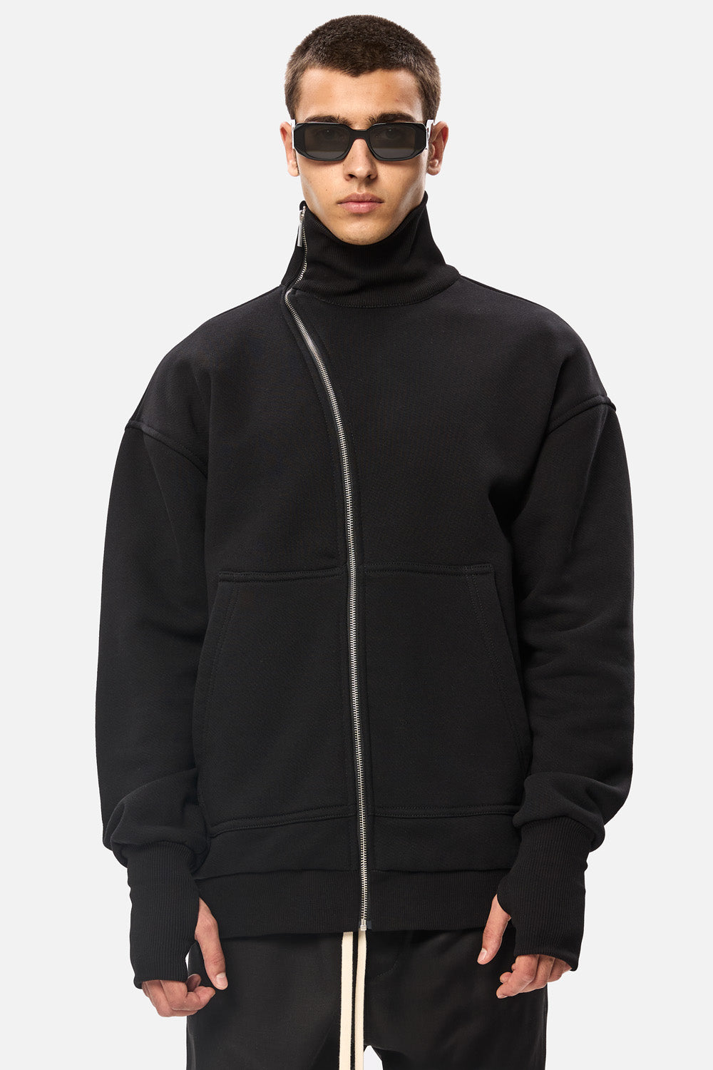 Cardigan Odin | Bărbați | Negru | Stil Modern & Elegant | Confort & Funcționalitate | Atelier Hamza