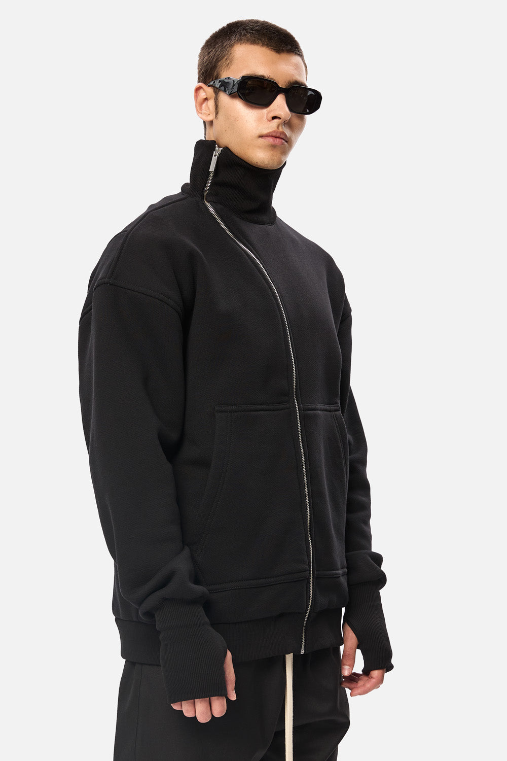 Cardigan Odin | Bărbați | Negru | Stil Modern & Elegant | Confort & Funcționalitate | Atelier Hamza