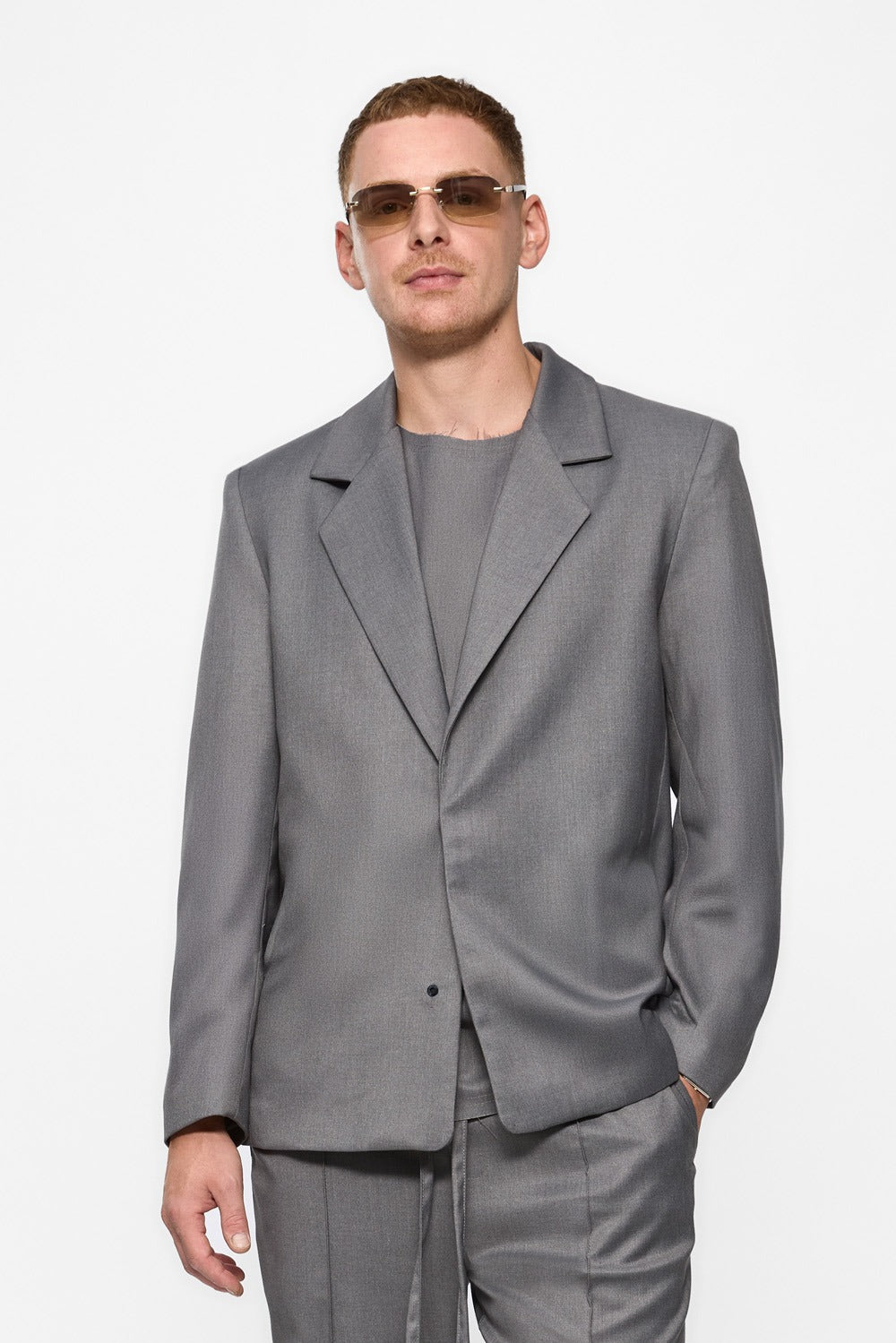 Cardigan Thom V2 | Bărbați | Gri | Stil Modern & Elegant | Confort & Funcționalitate | Atelier Hamza