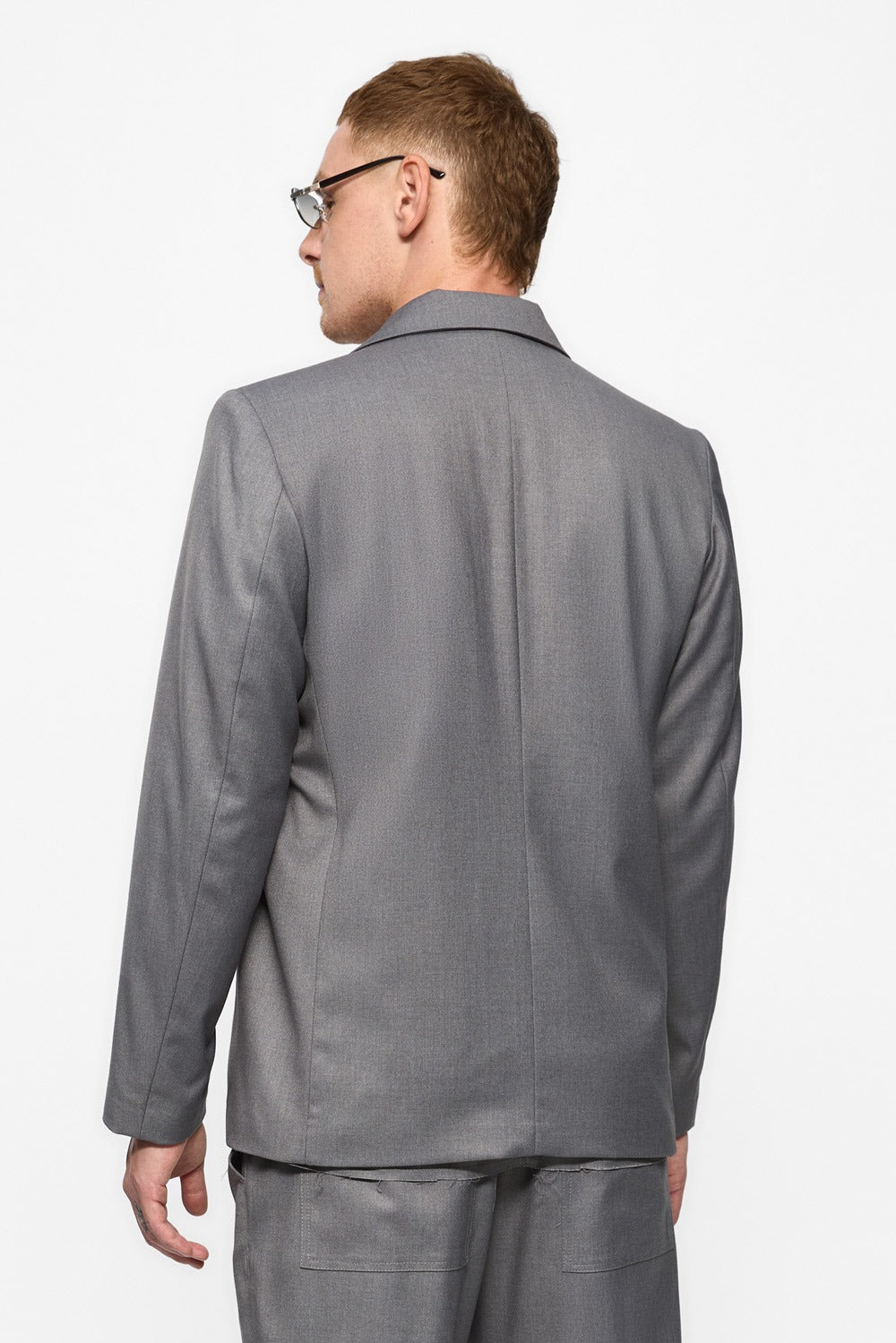 Cardigan Thom V2 | Men | Grey | Modern & Elegant Style | Comfort & Functionality | Atelier Hamza