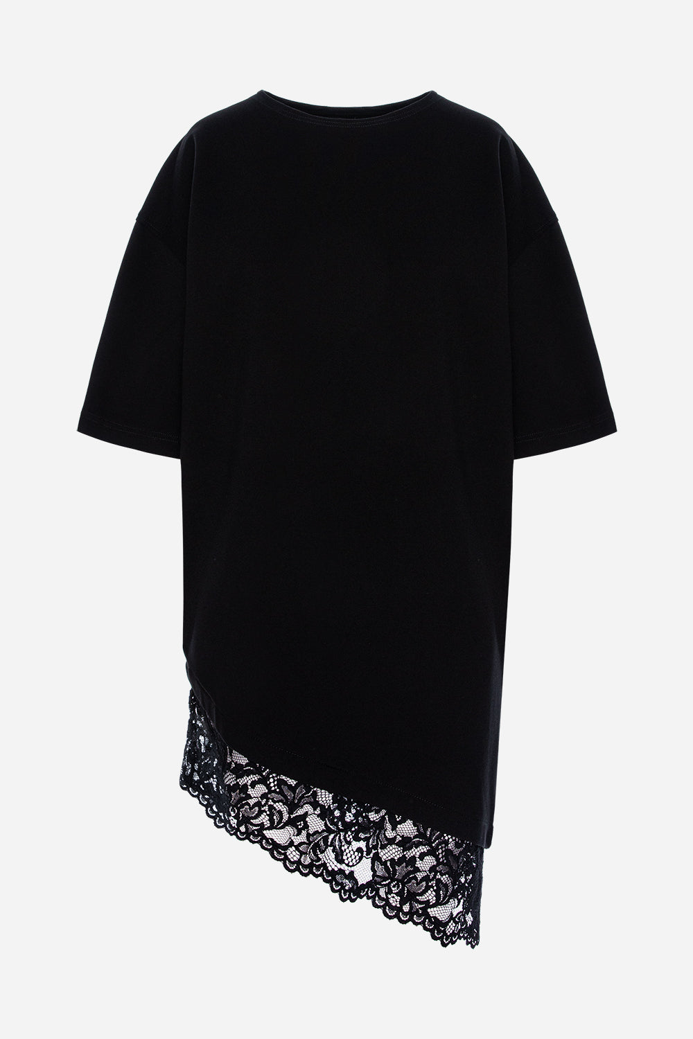 Sukienka T-shirt Bandana z nadrukiem gorsetu