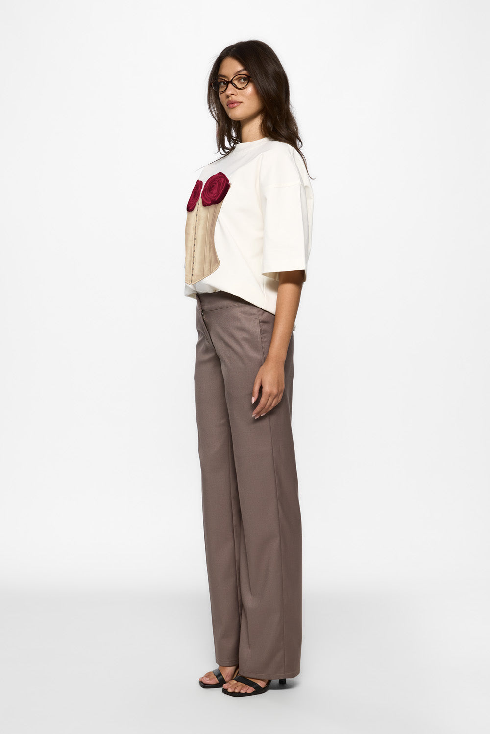 Vanilla printed off-white t-shirt