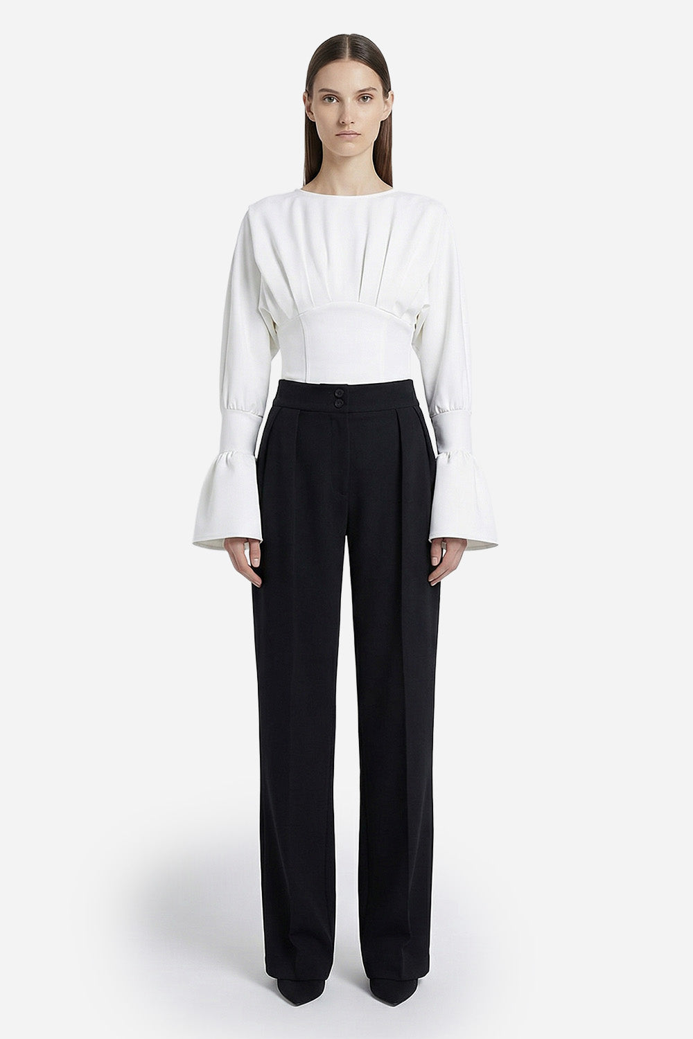 Spódnica Black Swan z paskami do pończoch