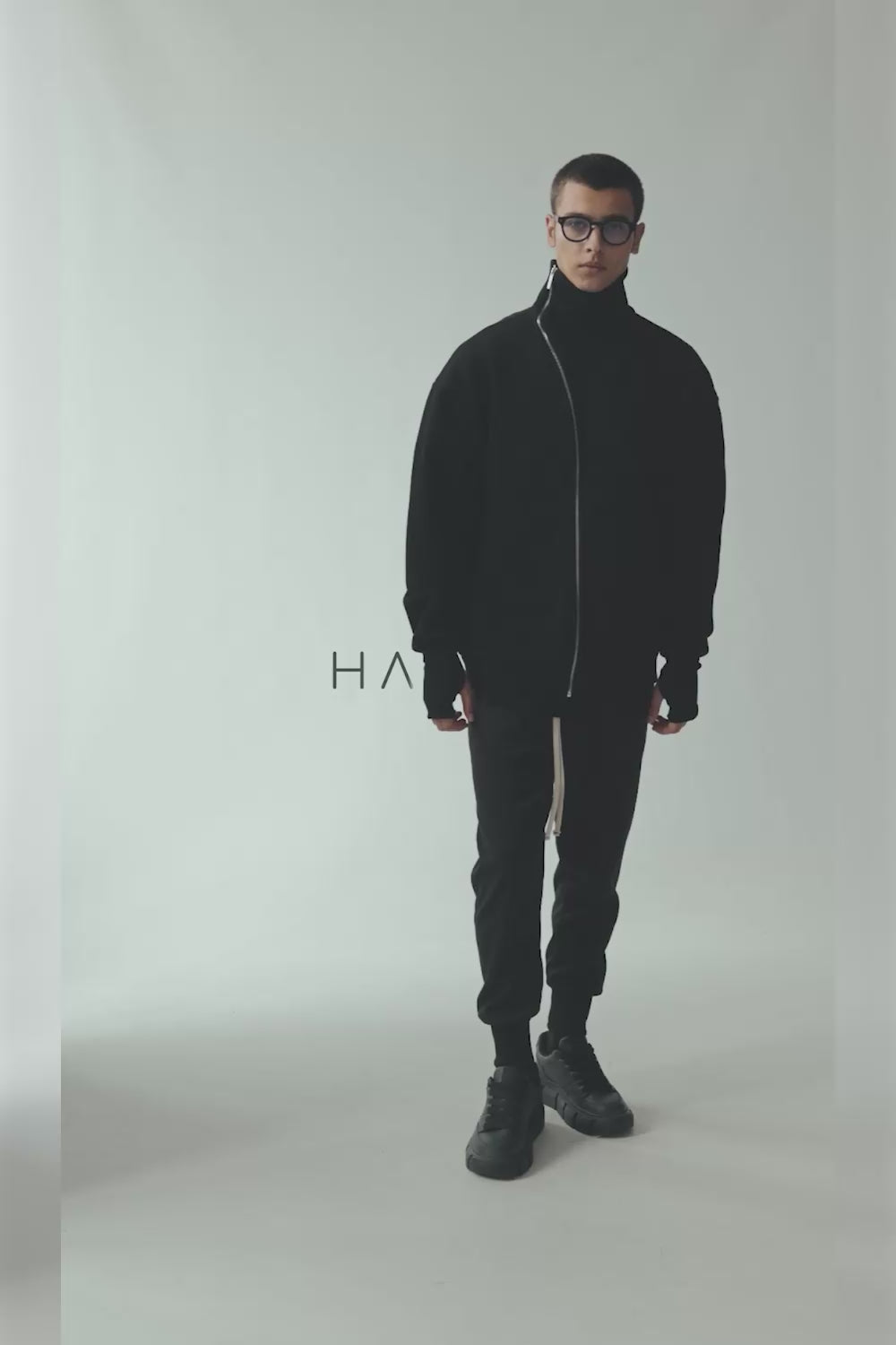 Cardigan Odin | Bărbați | Negru | Stil Modern & Elegant | Confort & Funcționalitate | Atelier Hamza