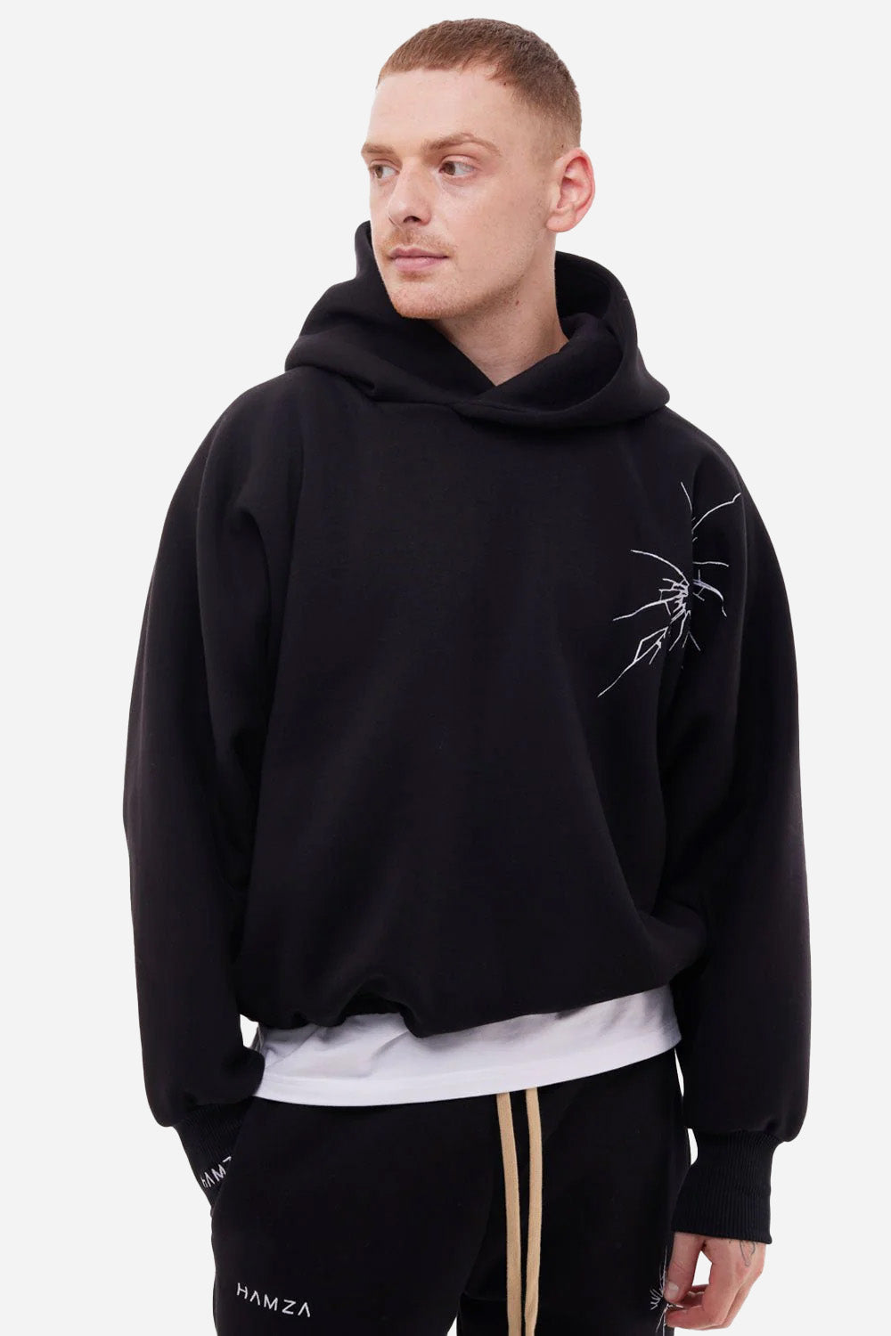 Bluza z kapturem Hardy z haftem