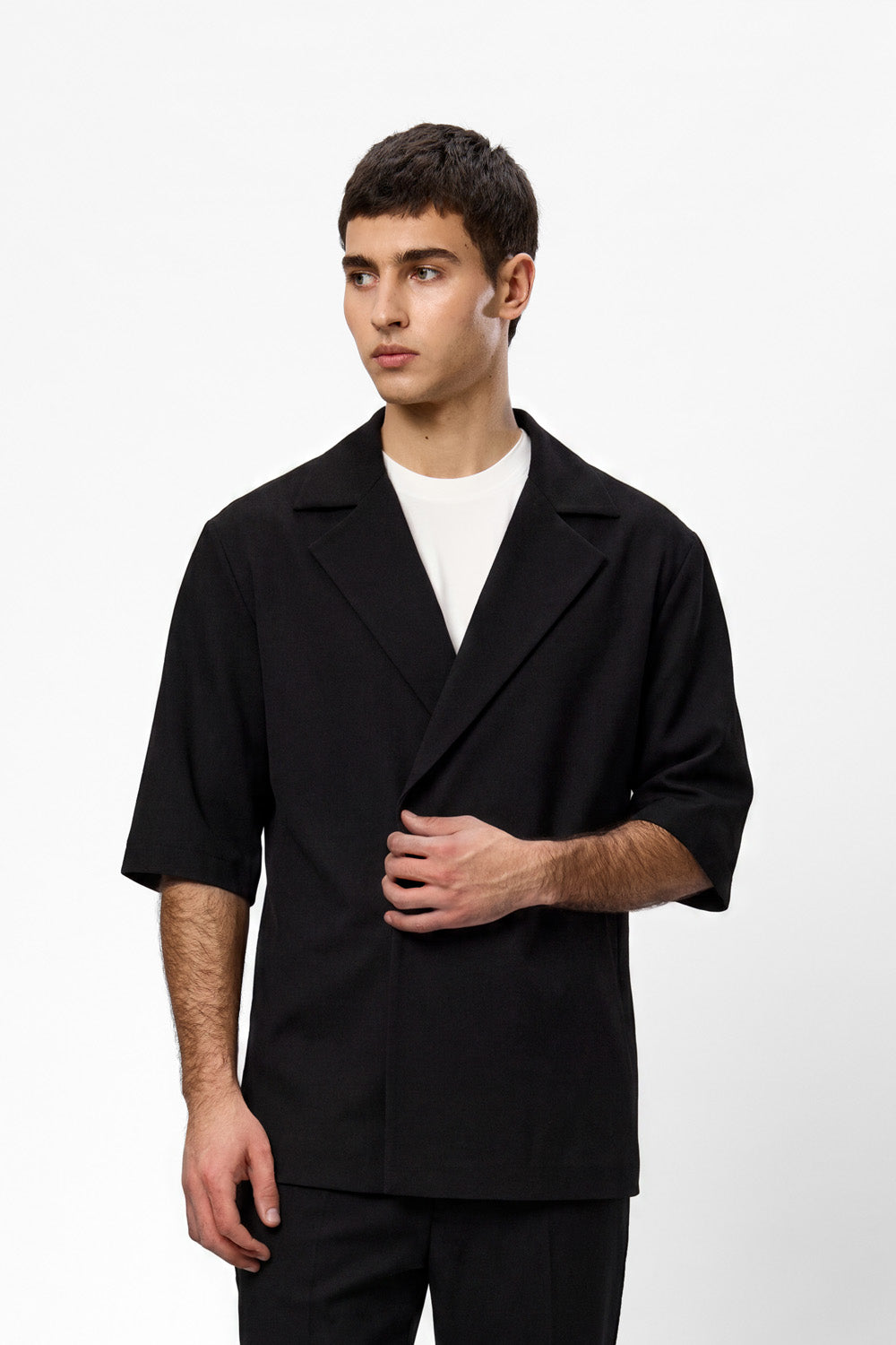 Riviera Black Cloth Jacket