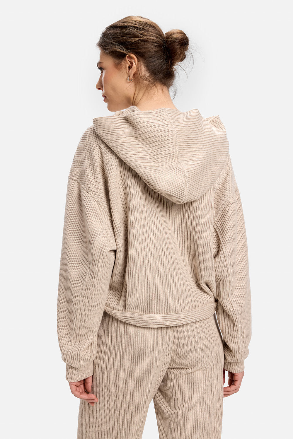 Latte Beige Hoodie W