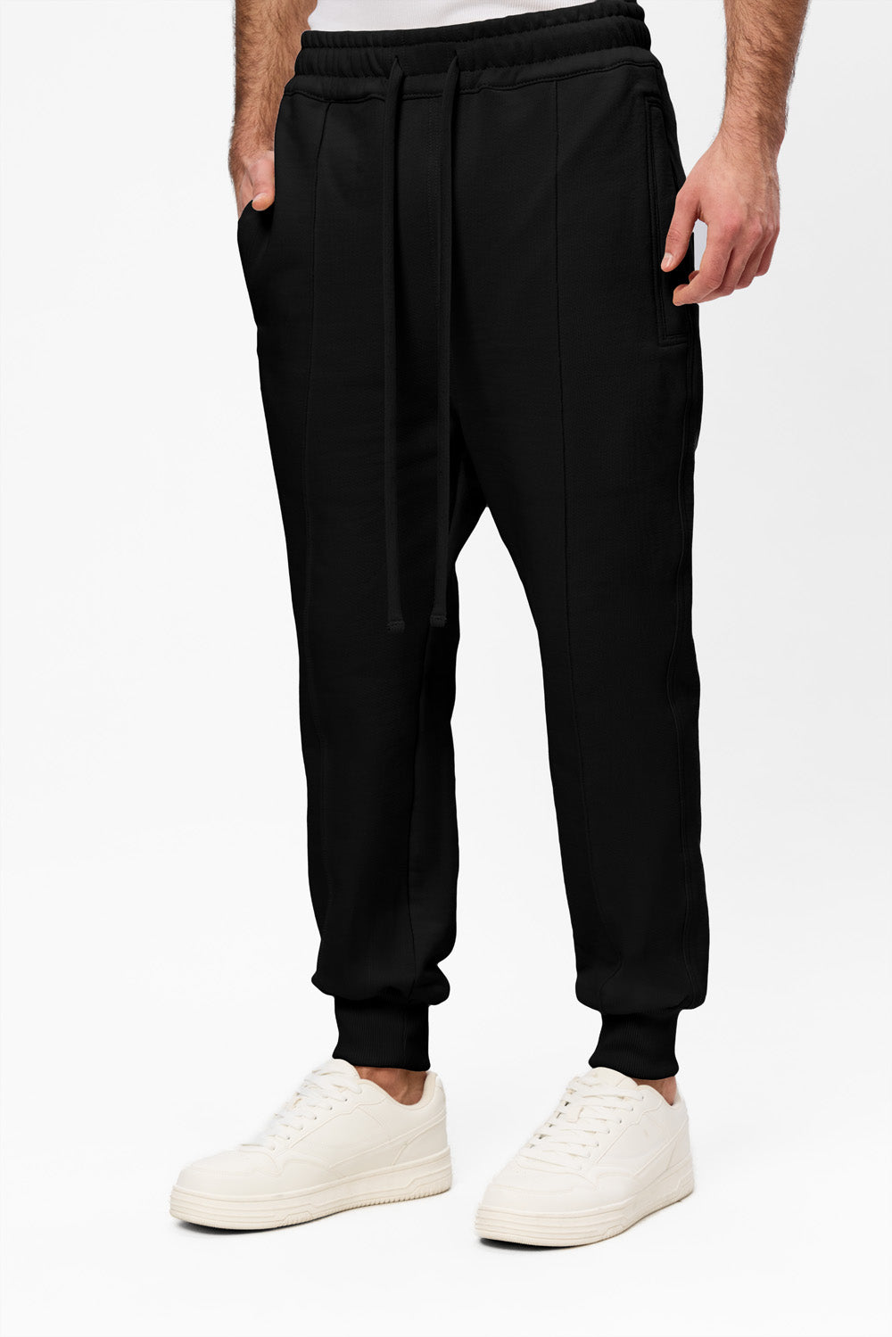 Crudo V2 Black Cotton Pants