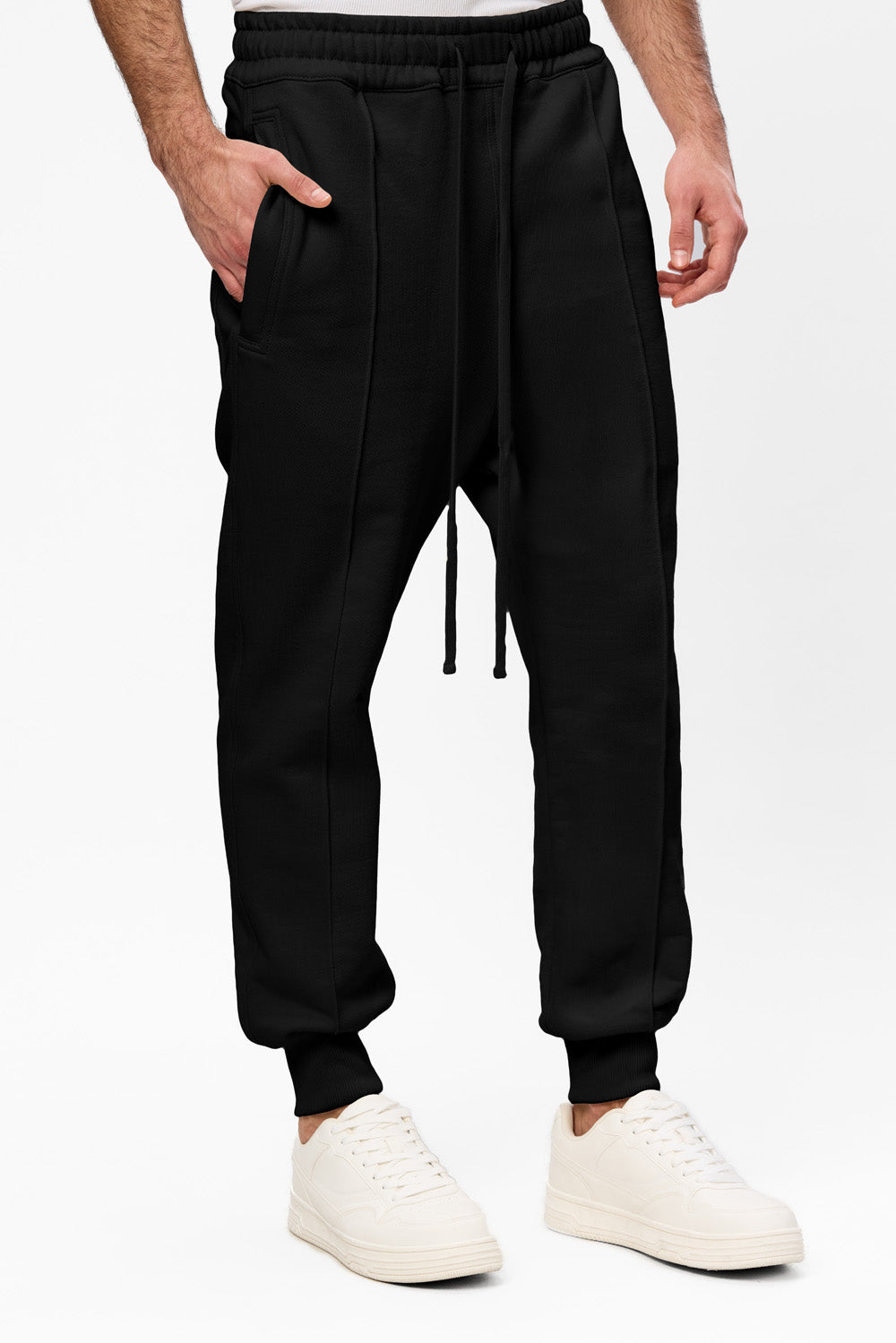 Crudo V2 Black Cotton Pants
