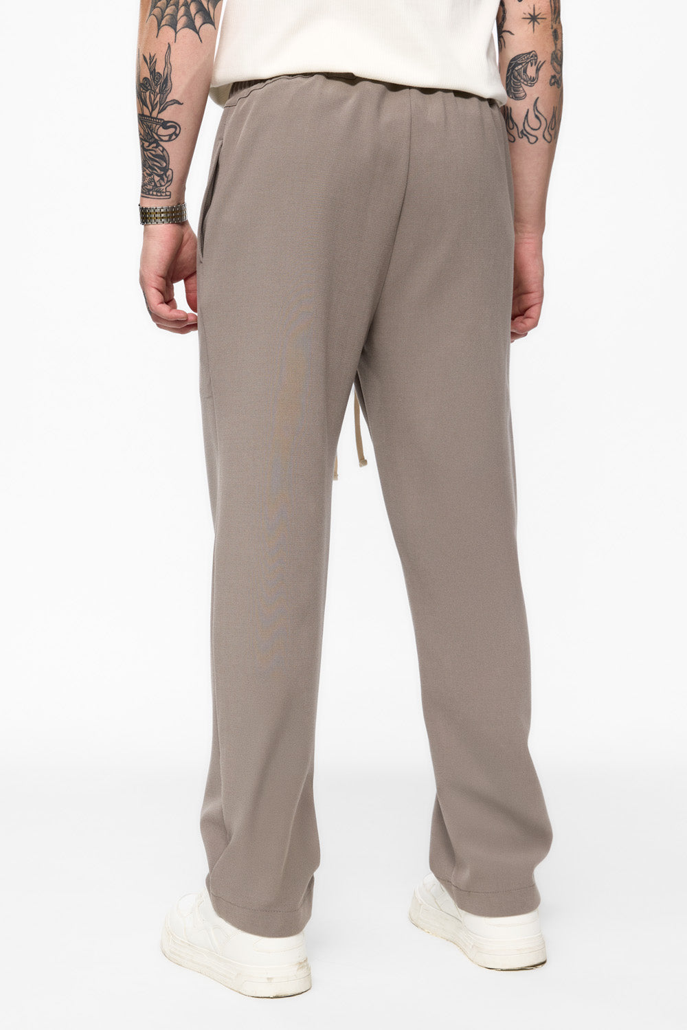 Pantaloni stofa 247 | Bărbați | Bej  | Stil Modern & Elegant | Confort & Funcționalitate | Atelier Hamza