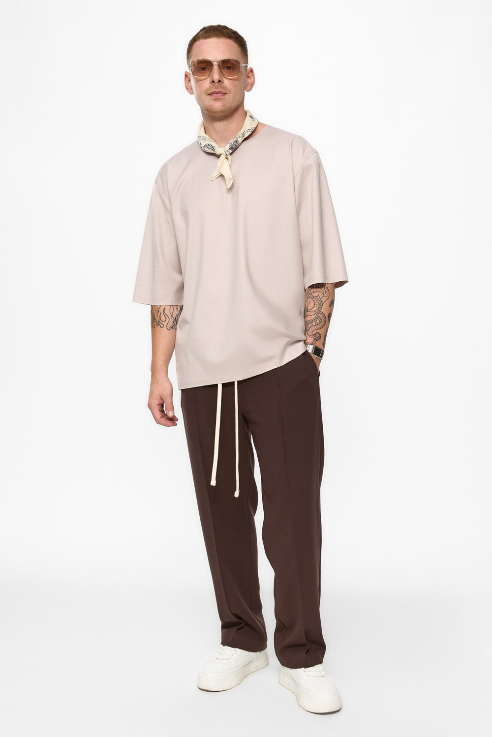 247 brown cloth pants