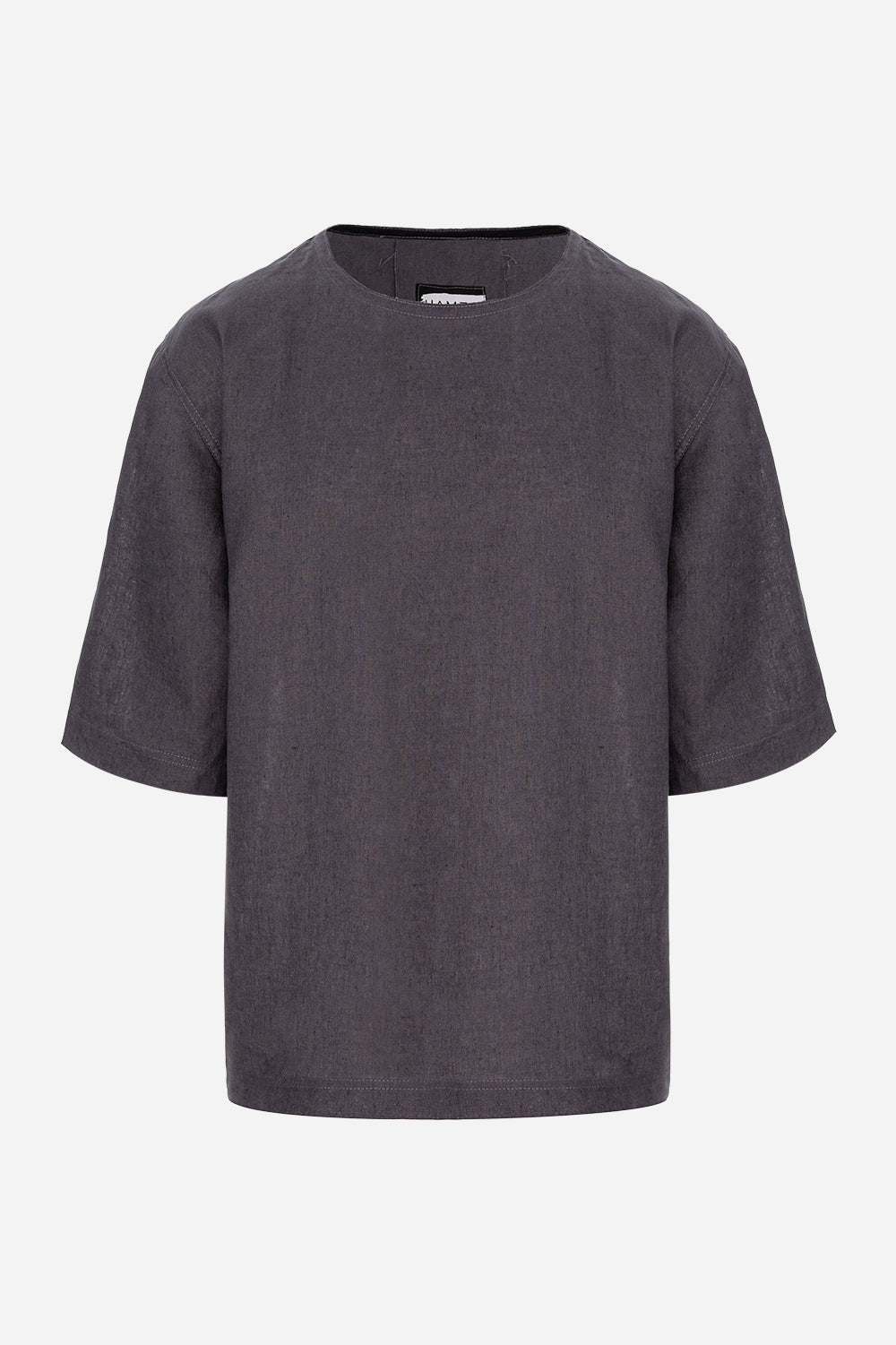 Thom white linen T-shirt