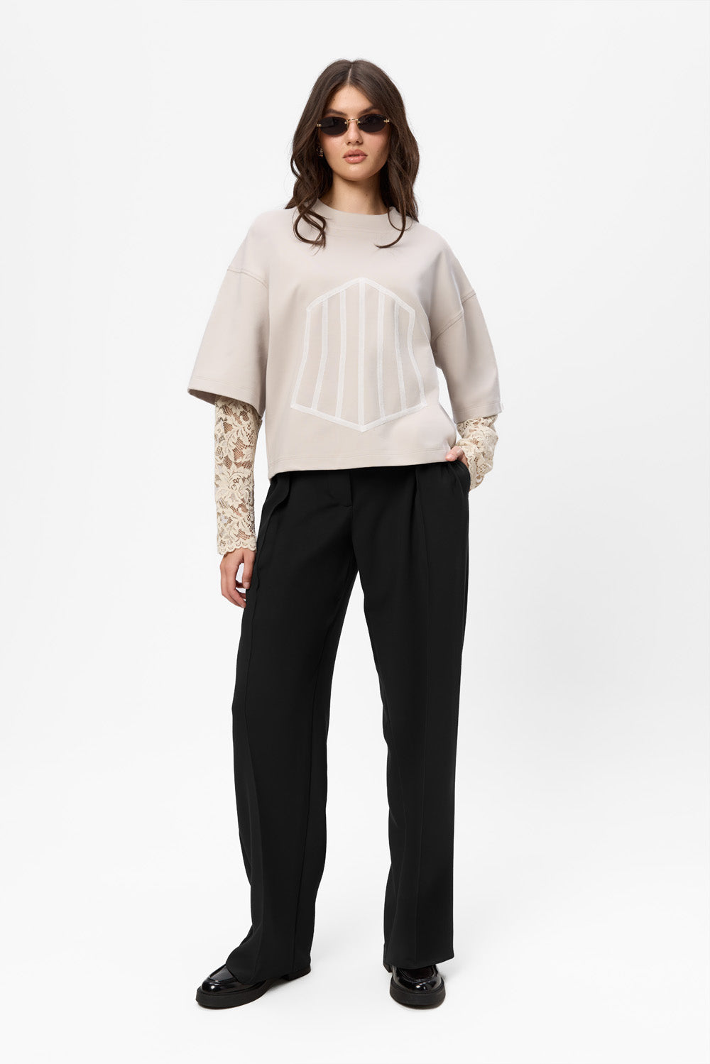 Kimi V2 Cloth Black Pants