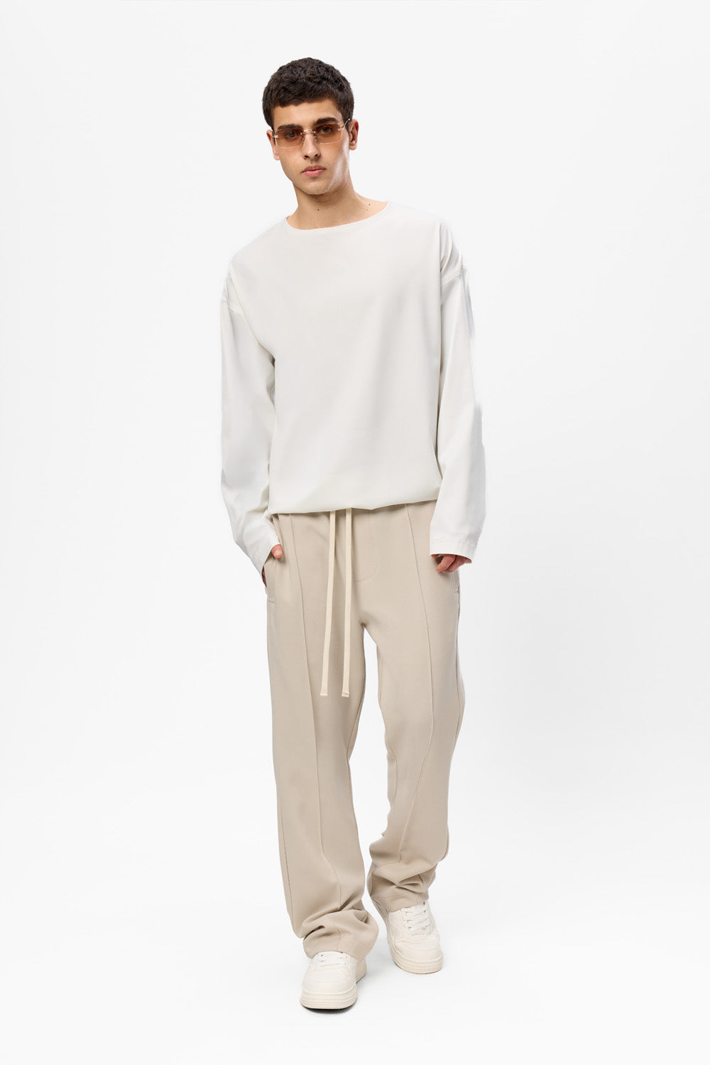 Florence V2 Cloth Off-White Long Sleeve T-Shirt