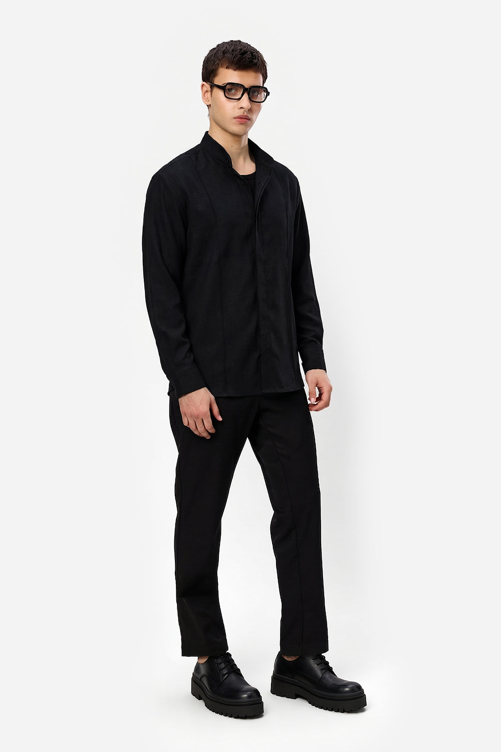 Thom V3 Black cloth Shirt