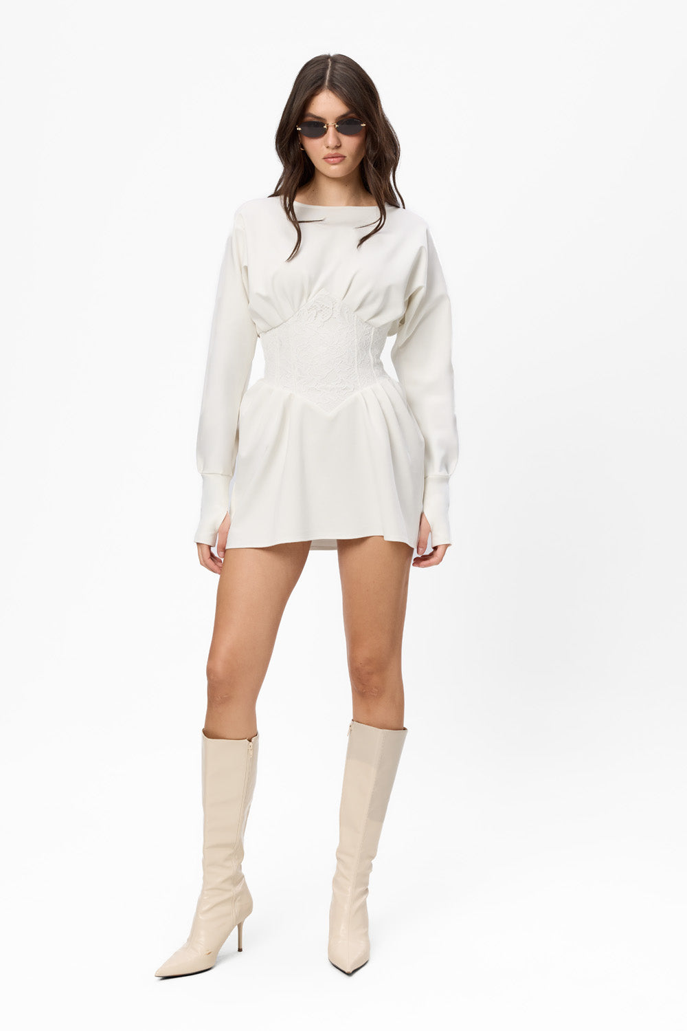 Nyssa Czarna Sukienka dla Kobiet