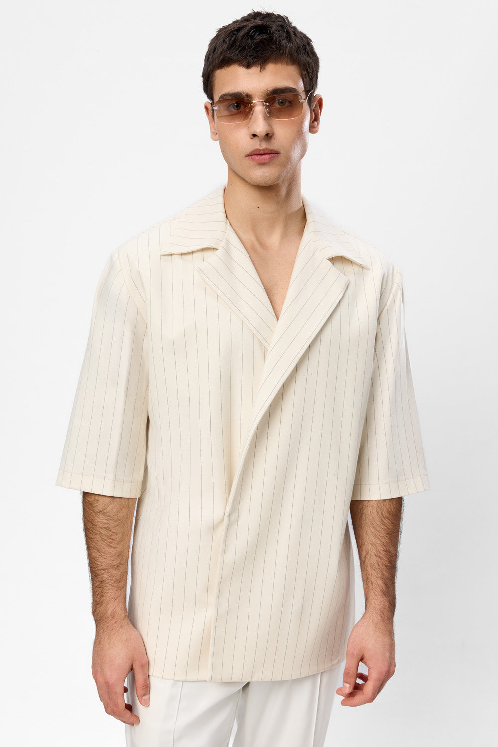 Riviera Vanilla with stripes Cloth Jacket