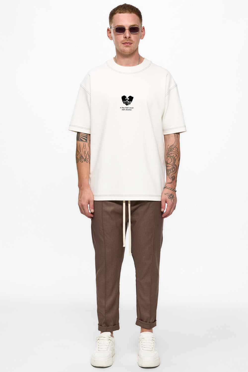 Valentines printed Off-White T-shirt