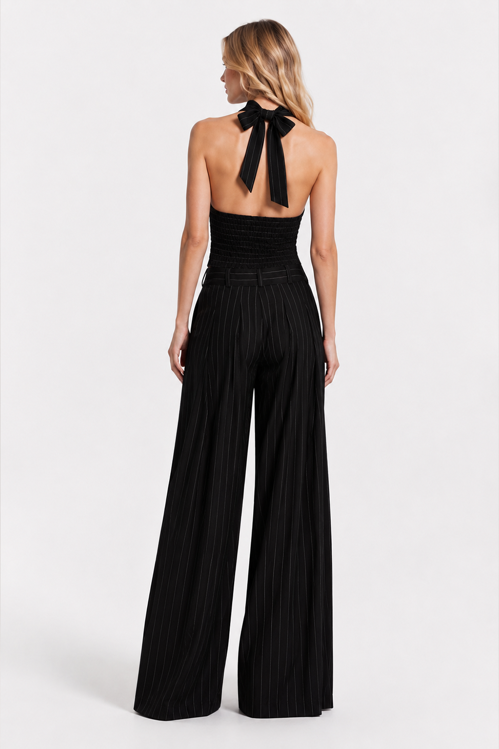 Kimi Black Stripe Cloth Pants