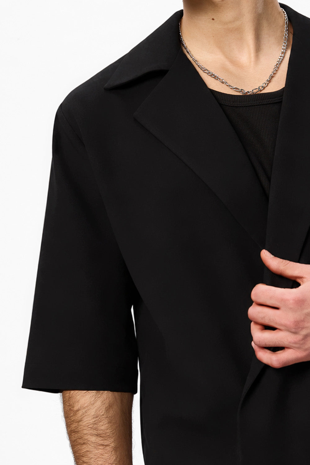 Riviera Black Cloth Jacket