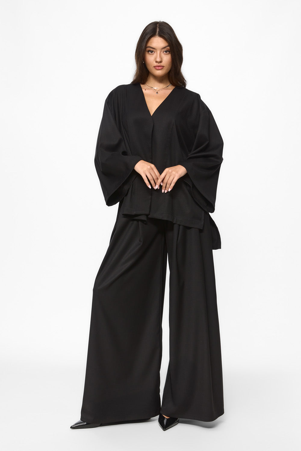Kimi Black Cloth Pants