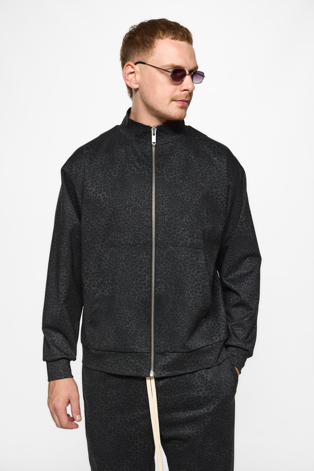 H Animal Printed Jacket