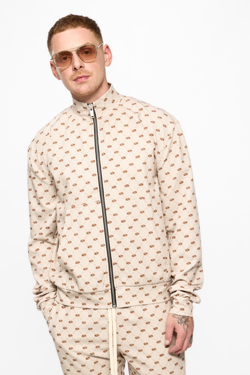 H Monogram Printed Jacket