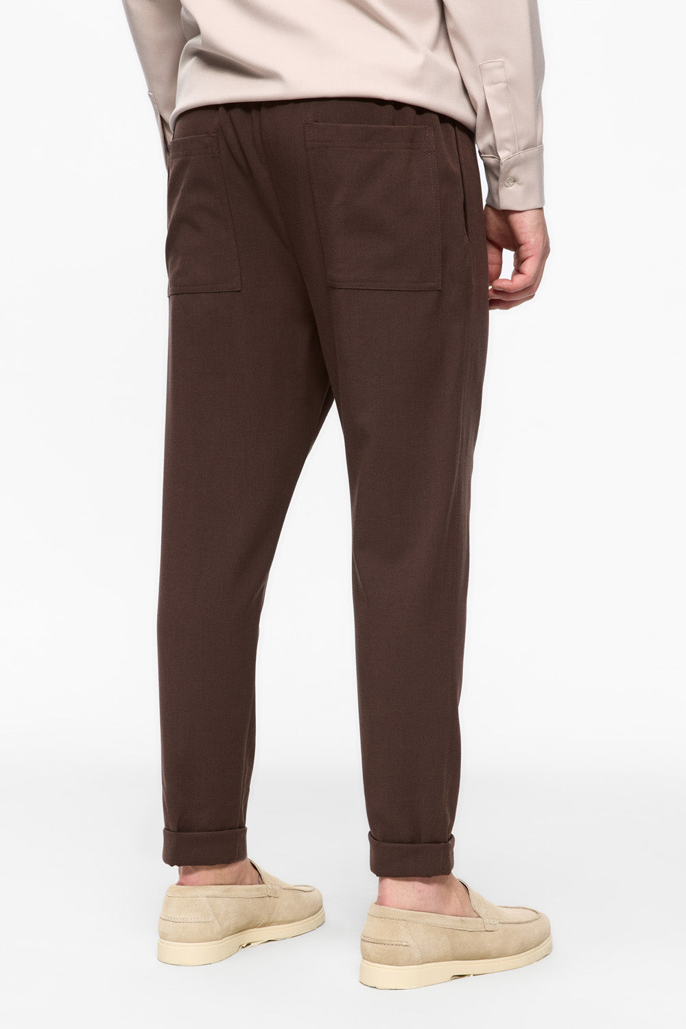 Thom Beige Cloth Pants