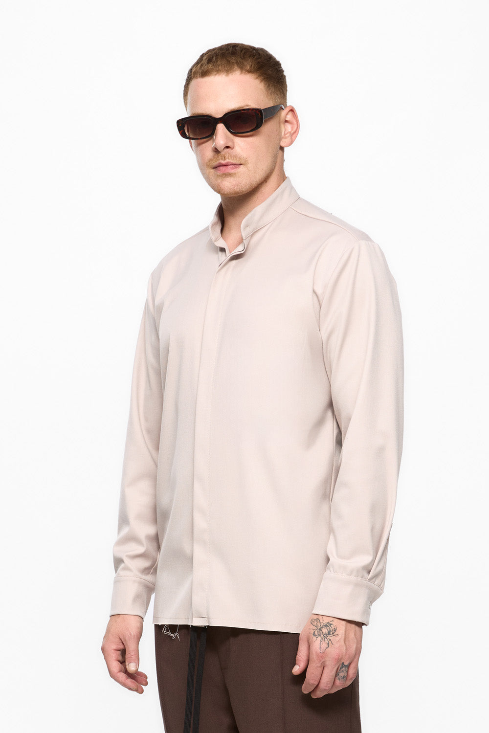 Thom Vanilla Cloth Shirt