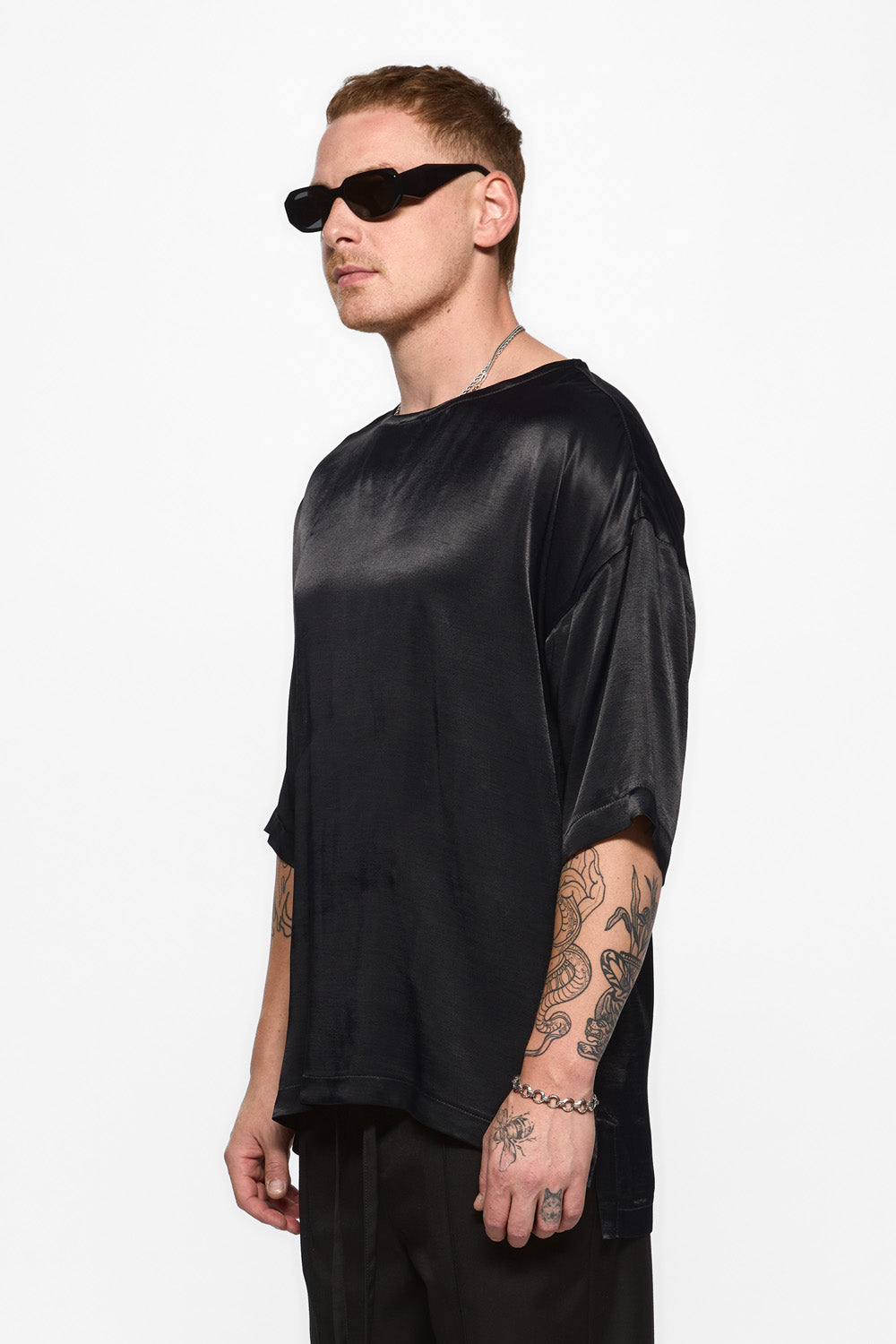 Thom viscose black T-shirt