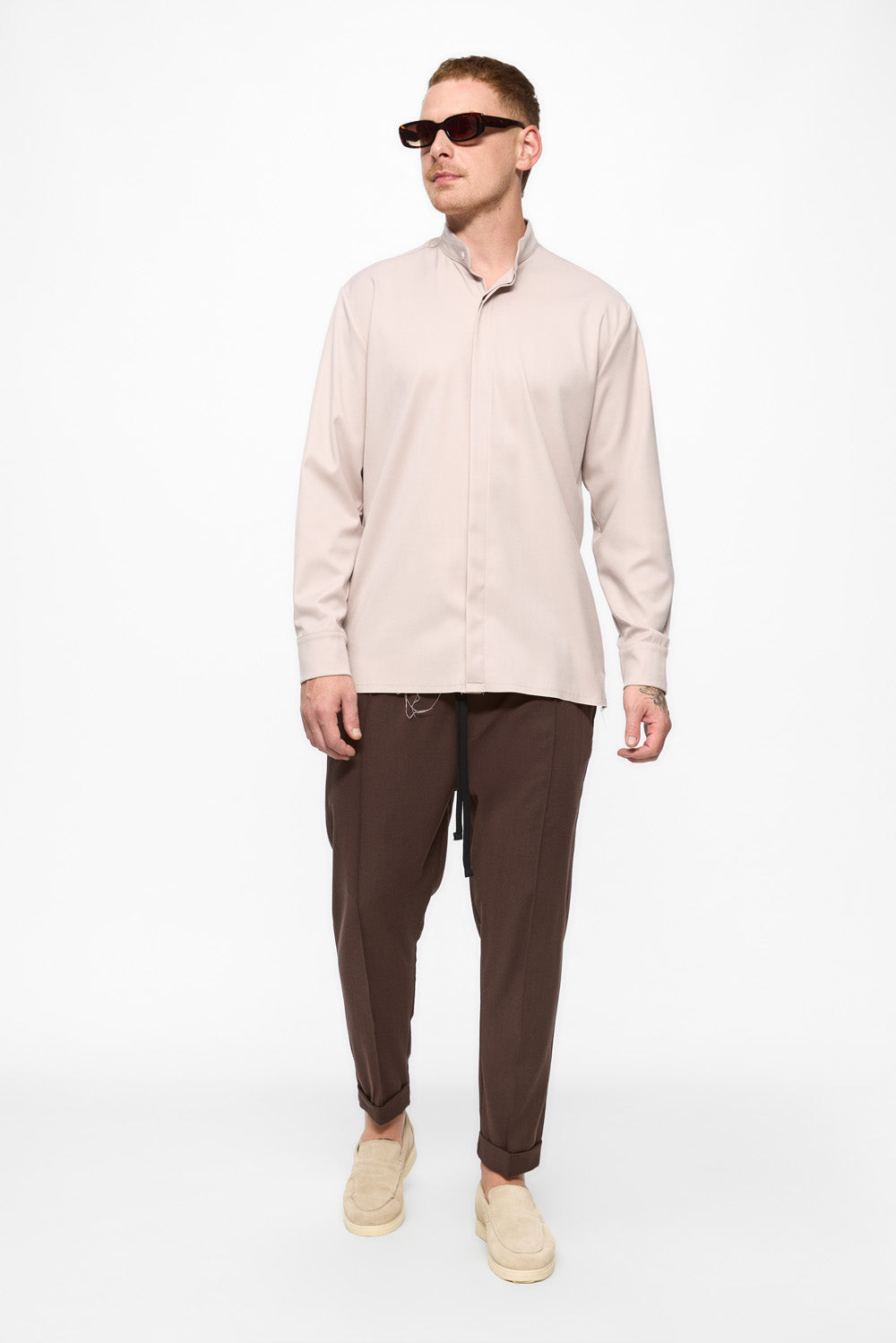 Thom Vanilla Cloth Shirt