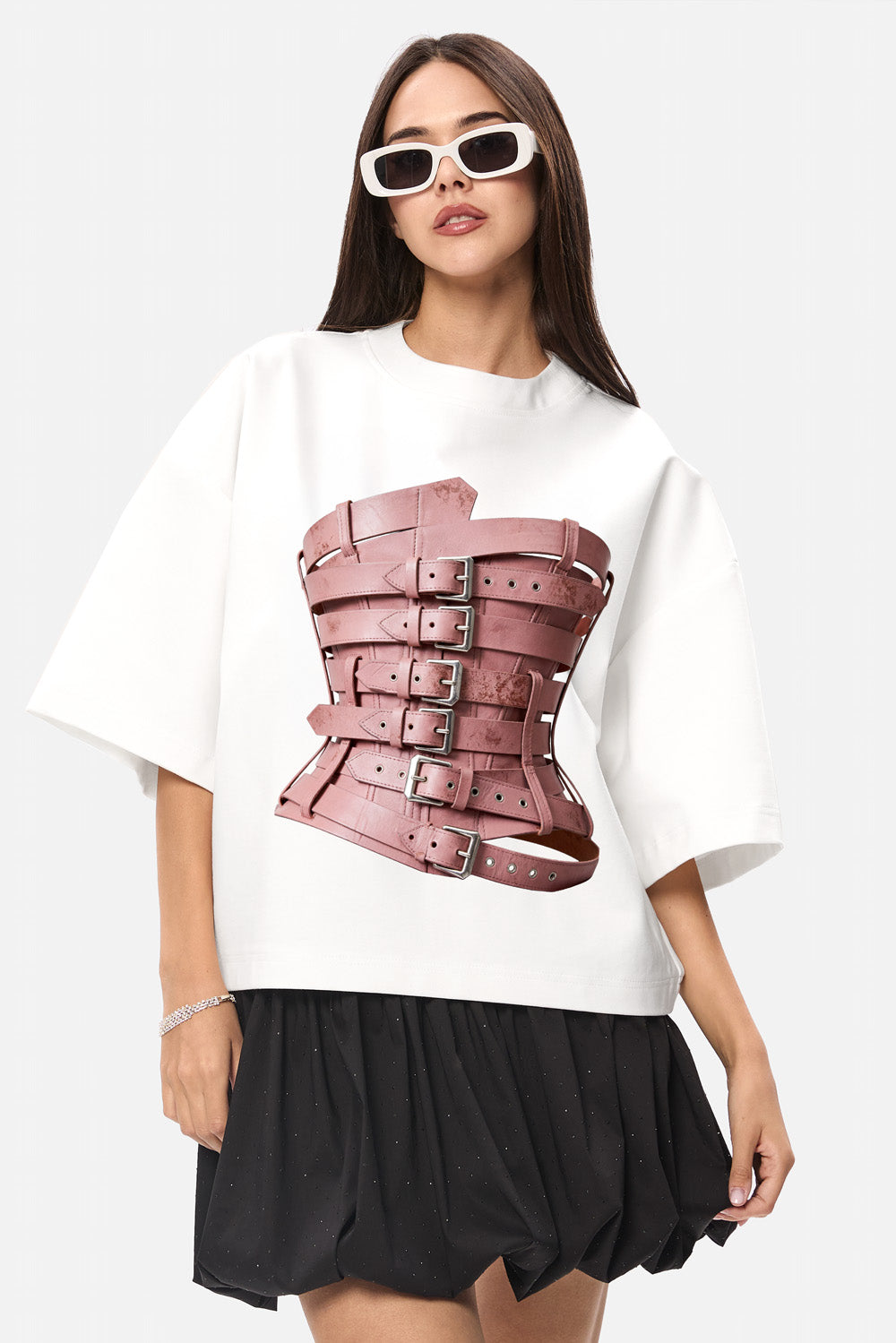 Pink belt printed Off-White T-Shirt