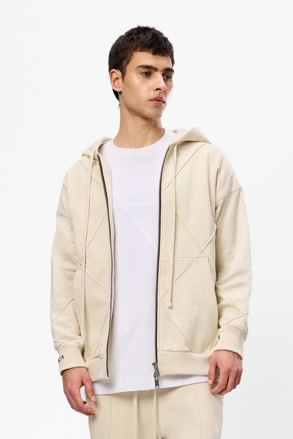 Crudo V2 Vanilla Cotton Hoodie