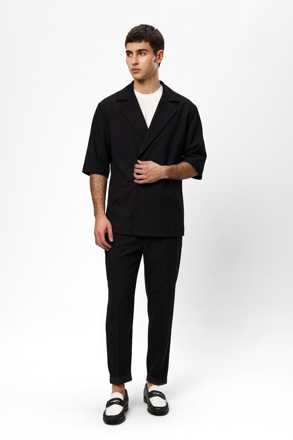 Riviera Black Cloth Jacket