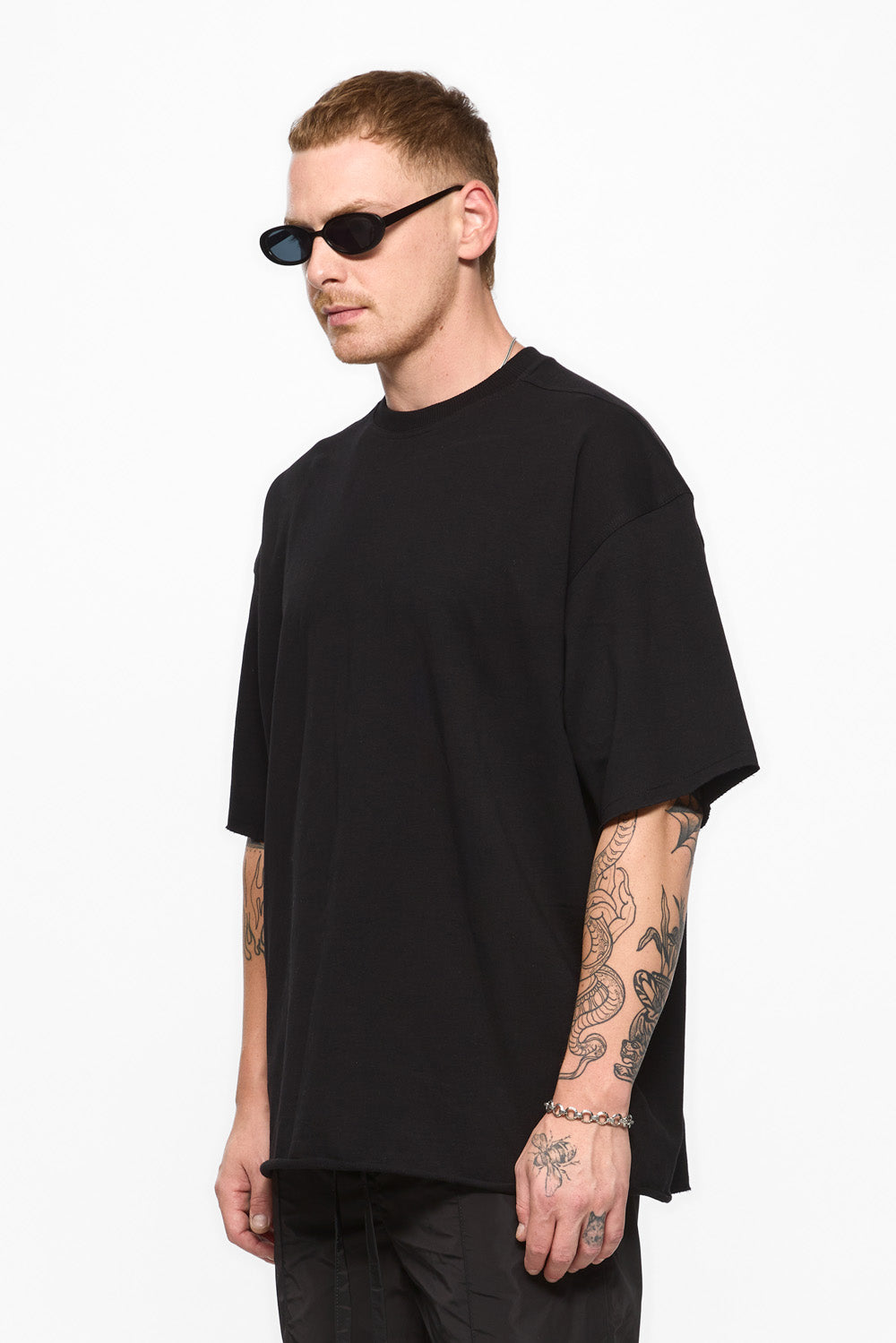 Biały Oversize T-shirt