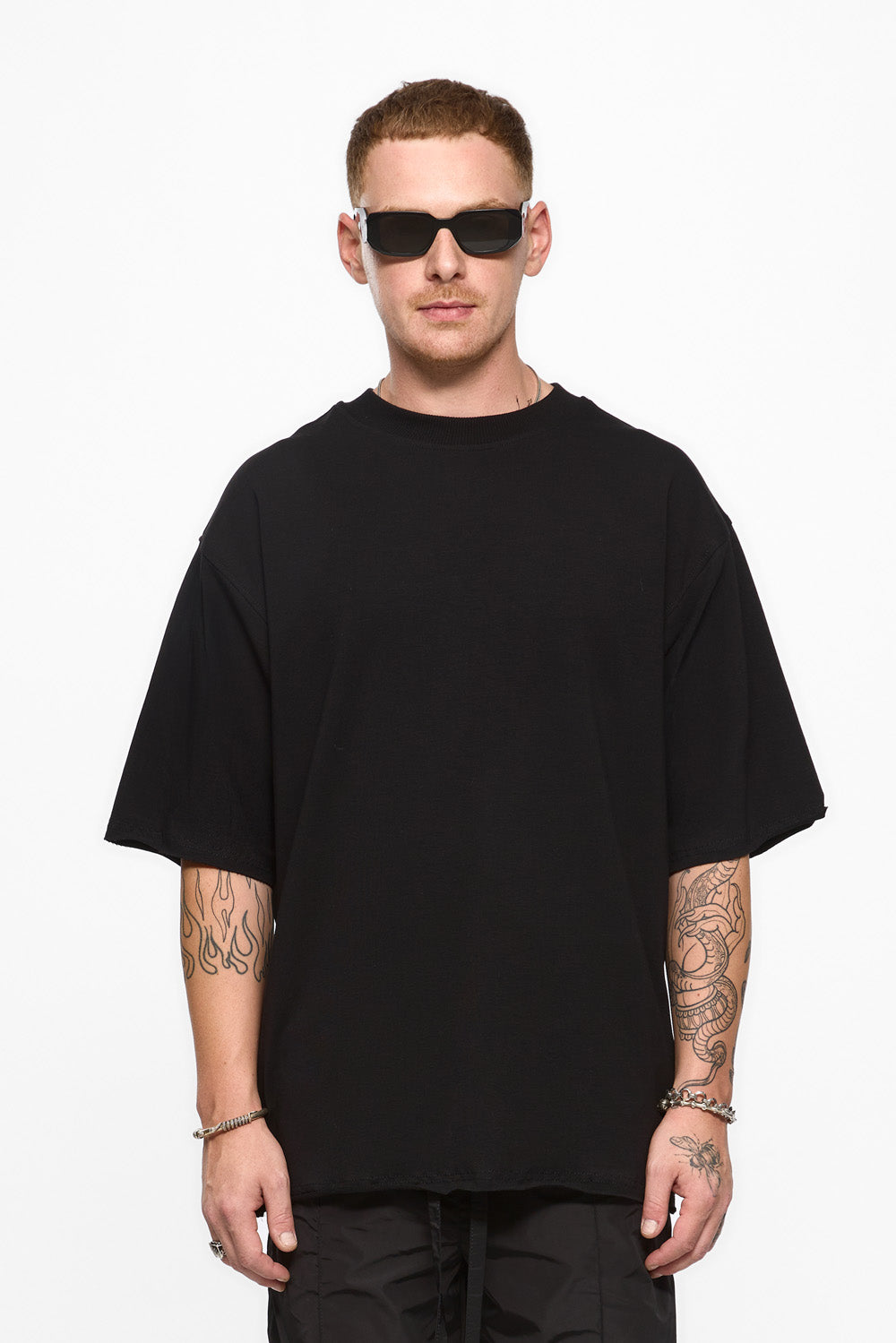 Biały Oversize T-shirt