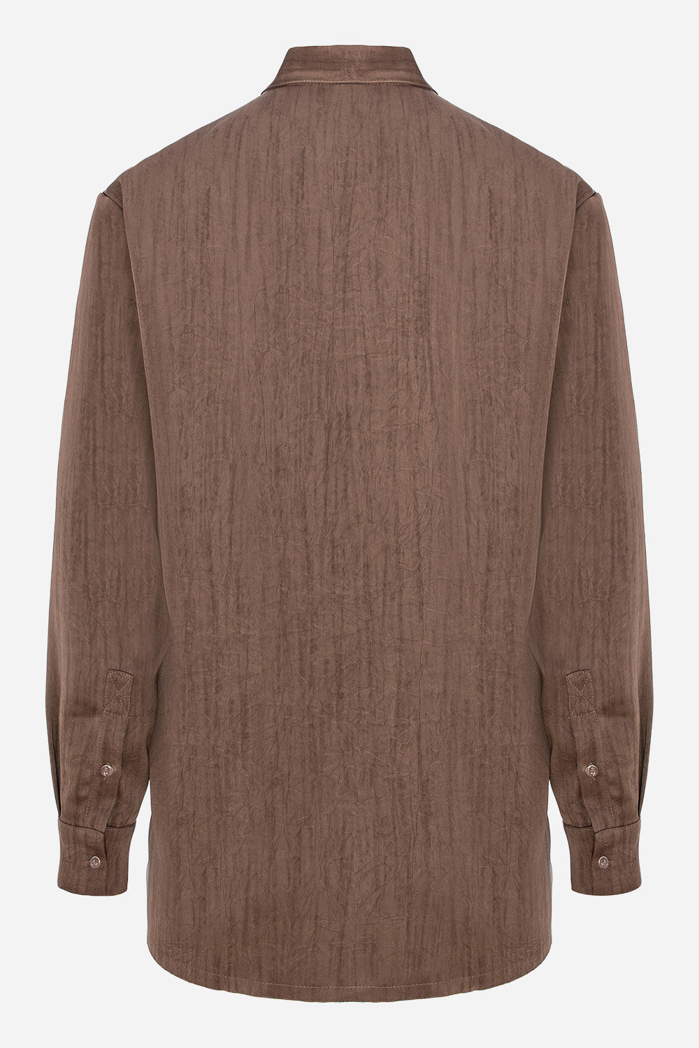 Satine Brown  Shirt