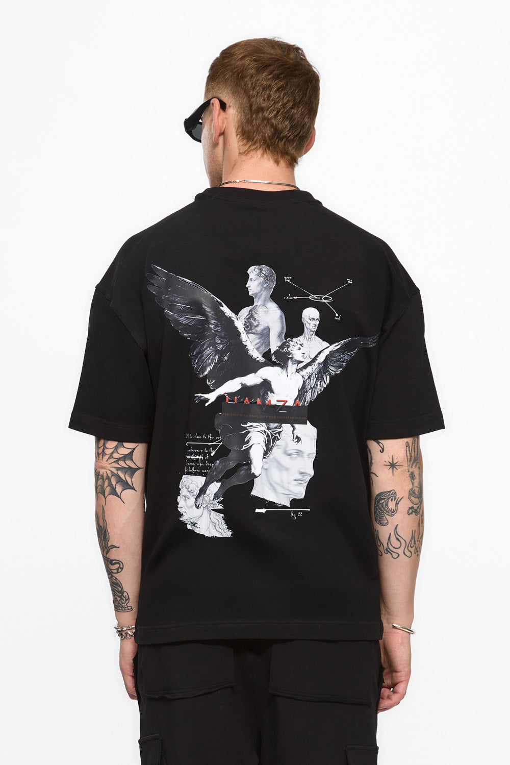Los angeles  Printed Black T-Shirt