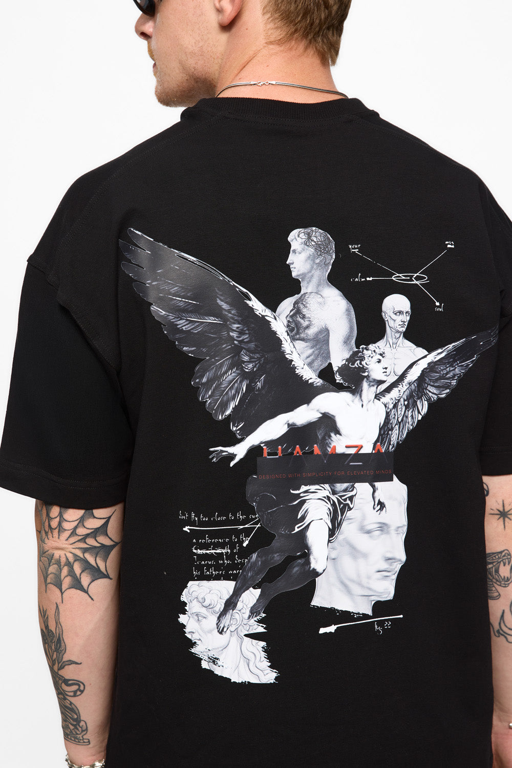 Los angeles  Printed Black T-Shirt
