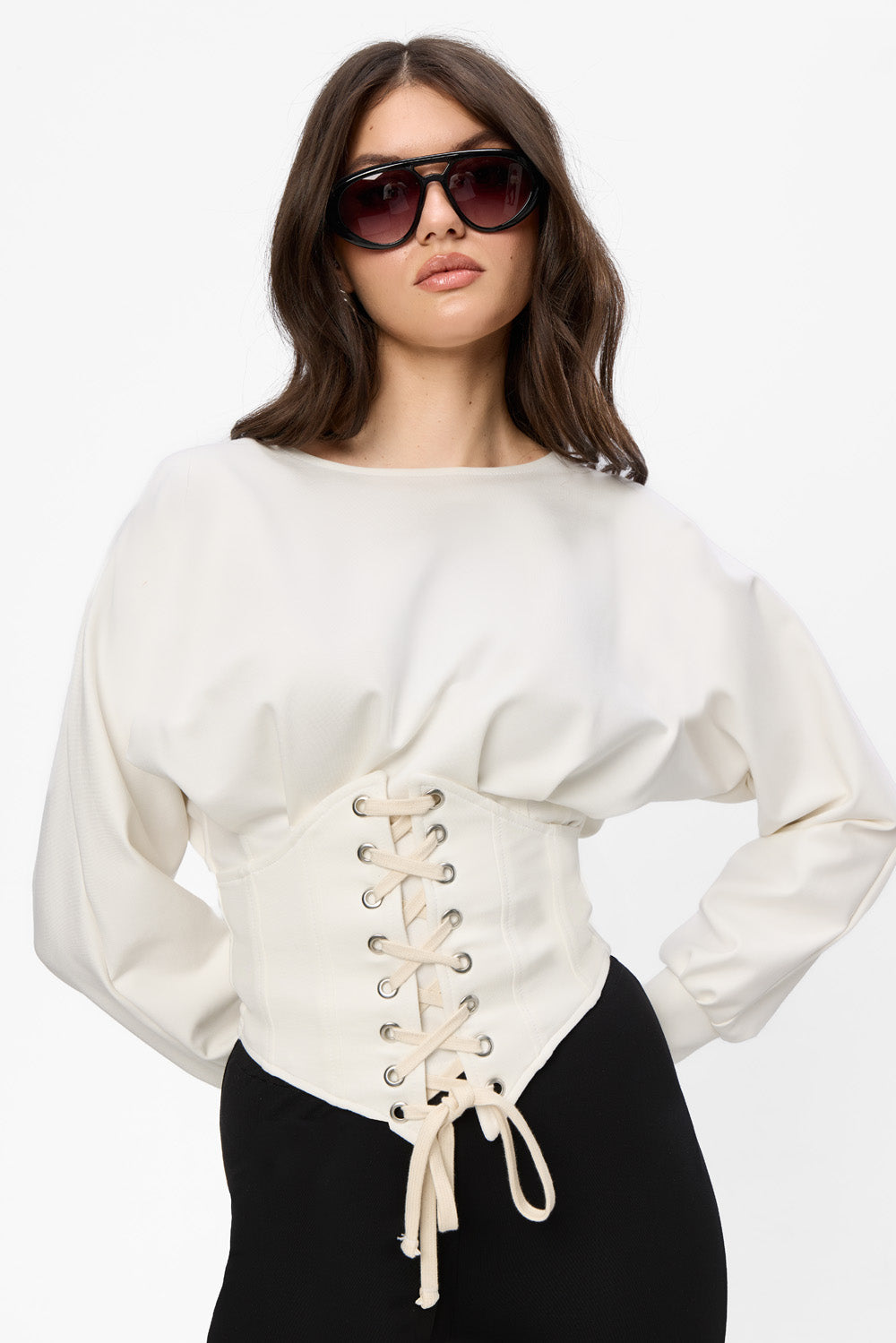 Nyssa V3 off-white Top