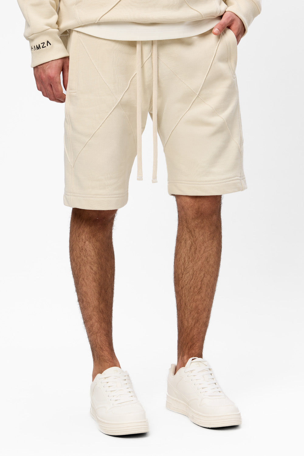 Diamond Vanilla Cotton Shorts