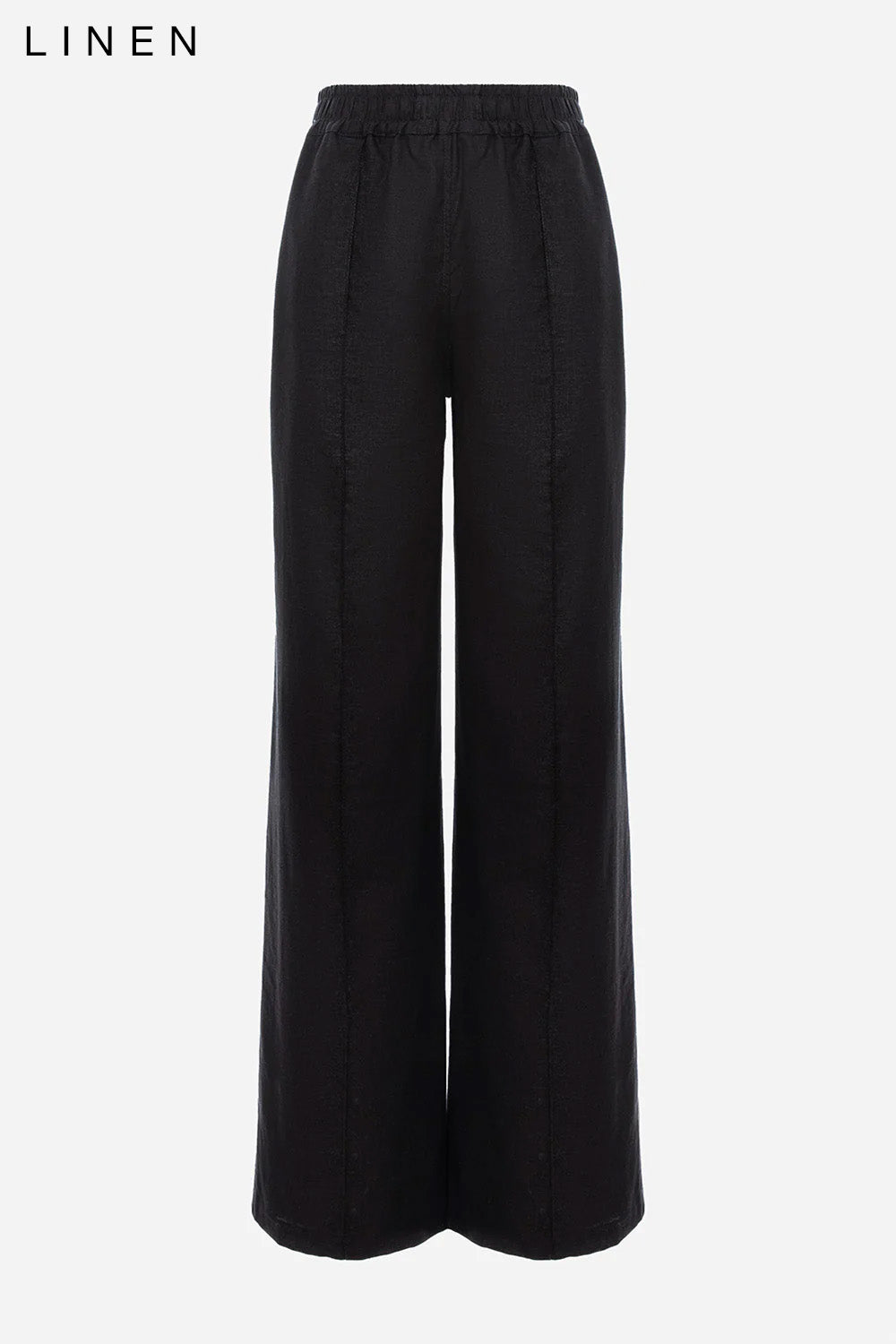 Skipper linen pink flared pants