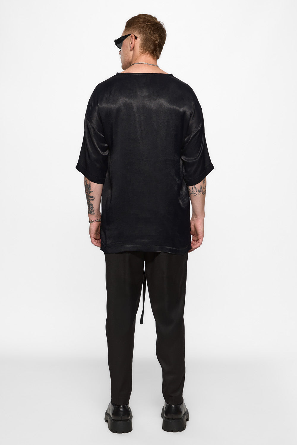 Thom viscose black T-shirt