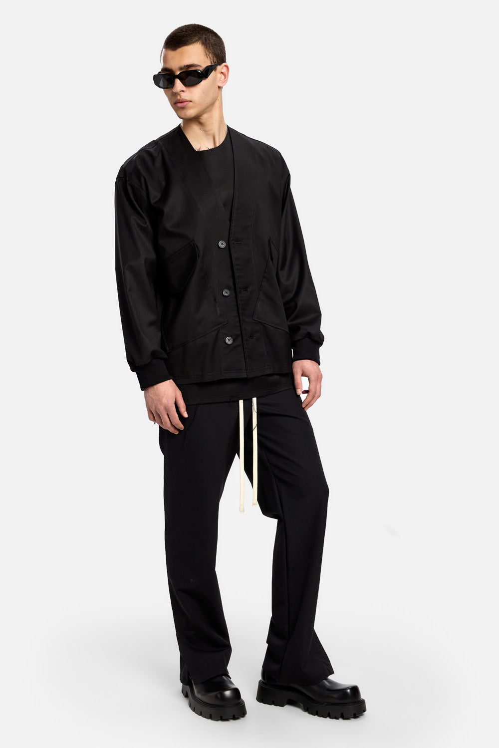 Thom Black Cardigan