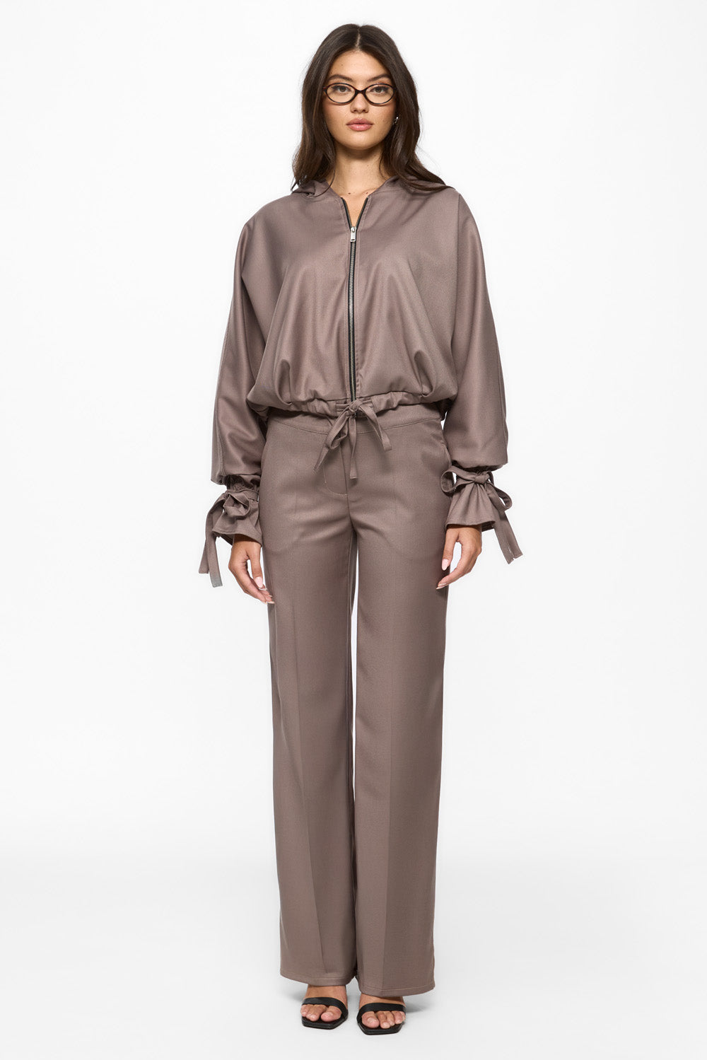Swan Beige Cloth Pants