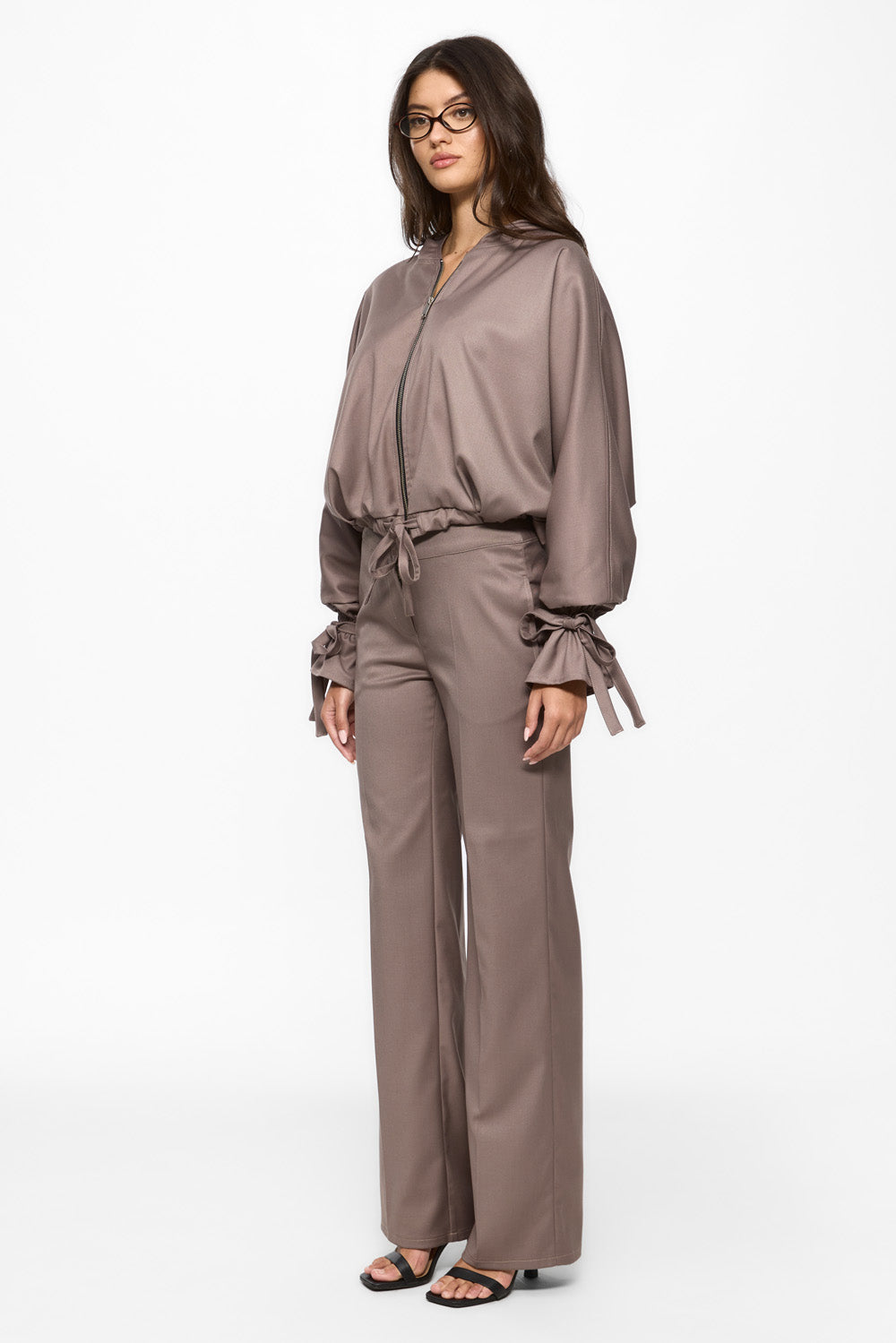 Swan Beige Cloth Jacket