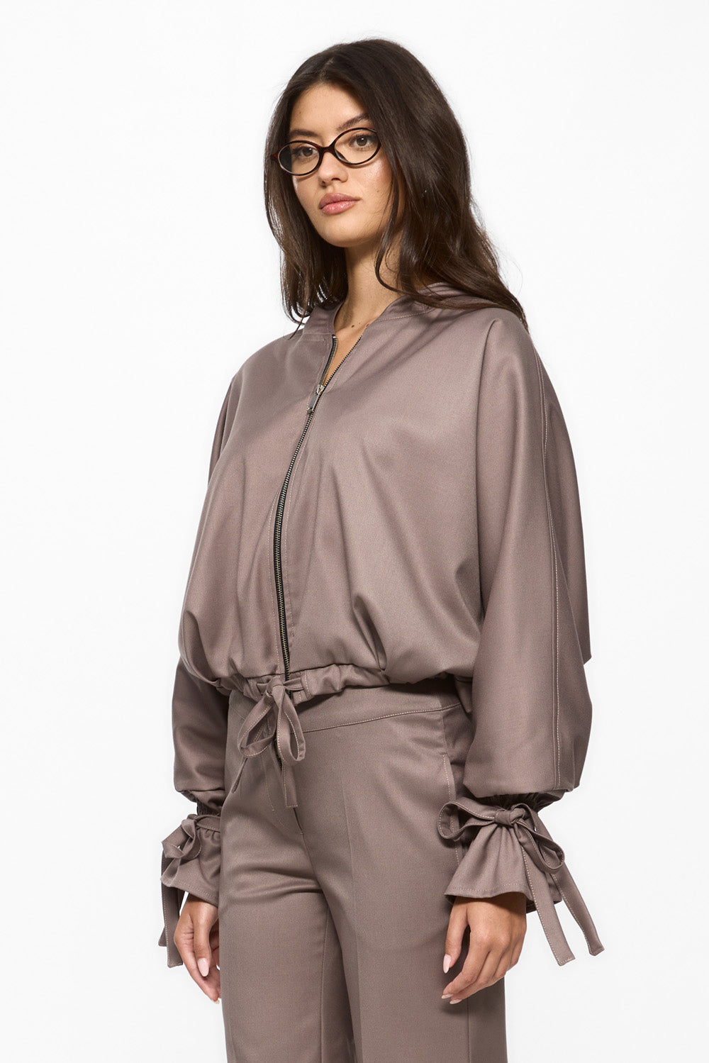 Swan Beige Cloth Jacket