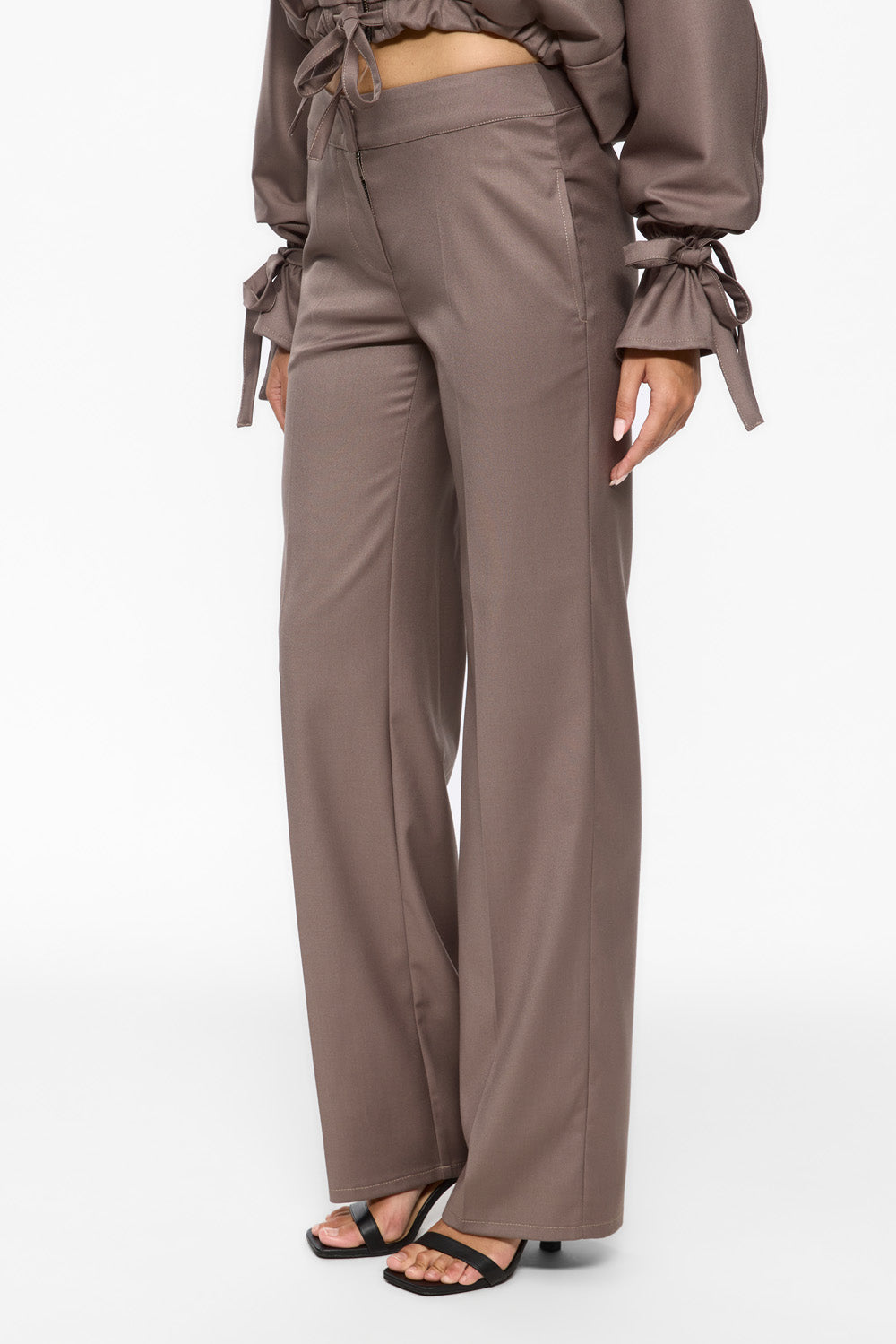 Swan Beige Cloth Pants