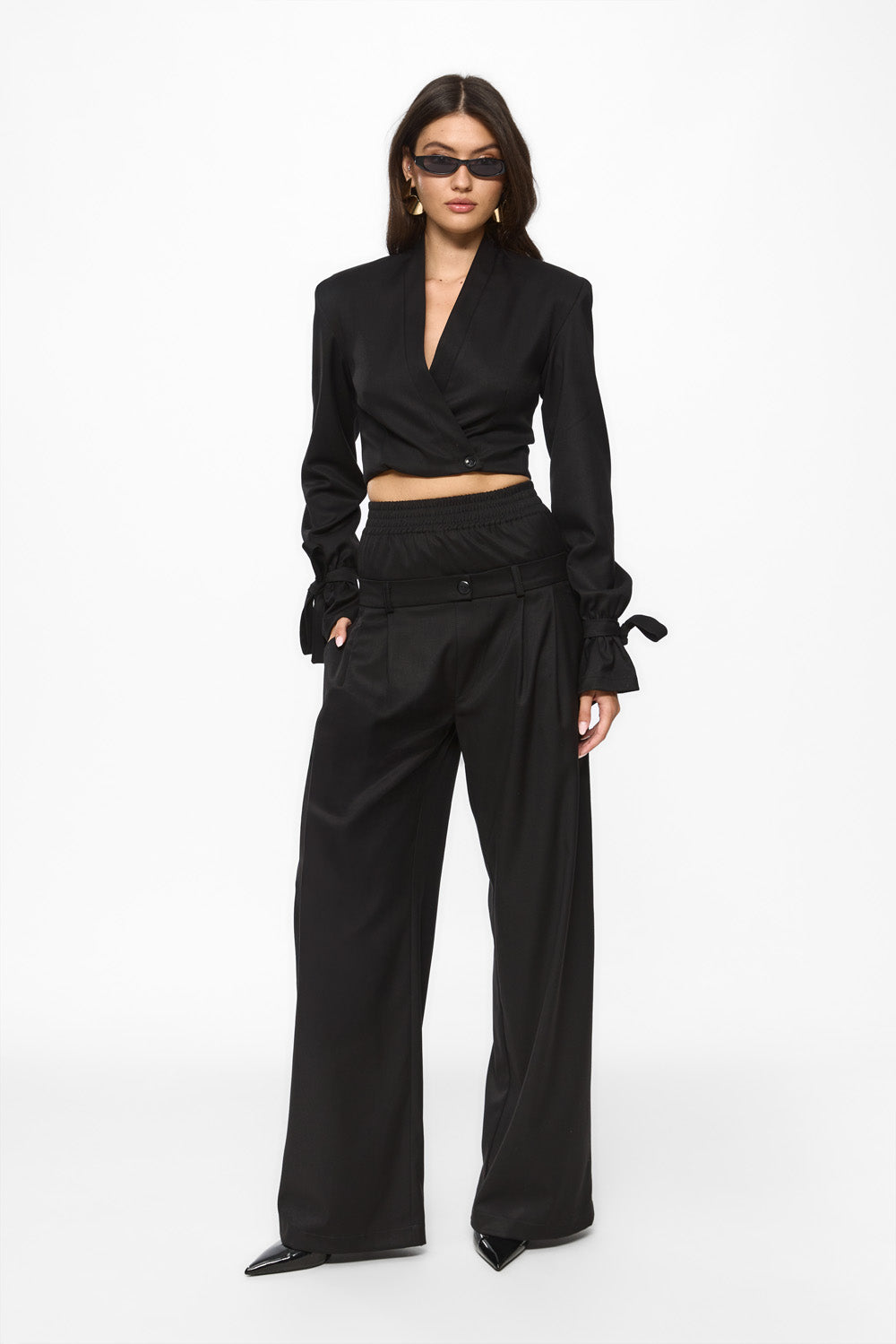 Kyoto Black Cloth Pants